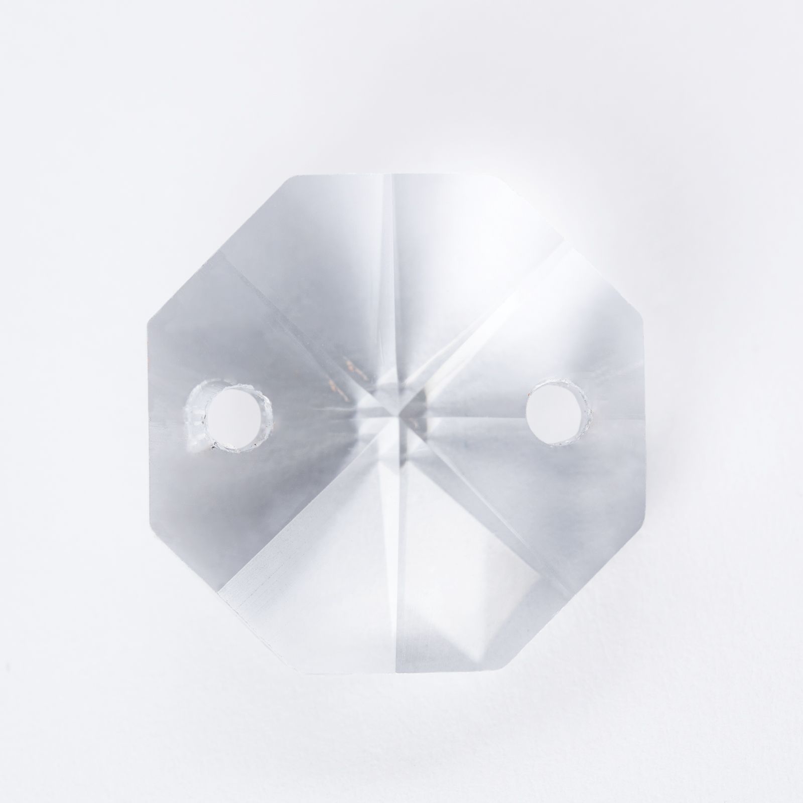 Kristallbehang Koppe 2391, K9 Kristallglas, 2 Loch, 14mm, Klar