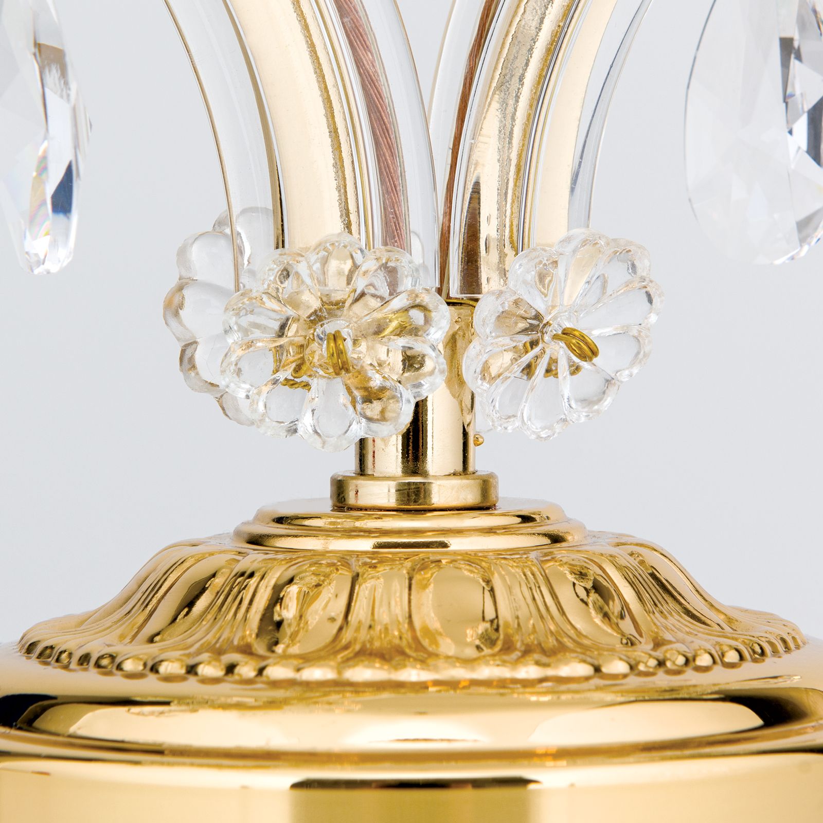 Dreigend opblijven kussen Maria Theresia table lamp, 2 lamps, 24K gold plated