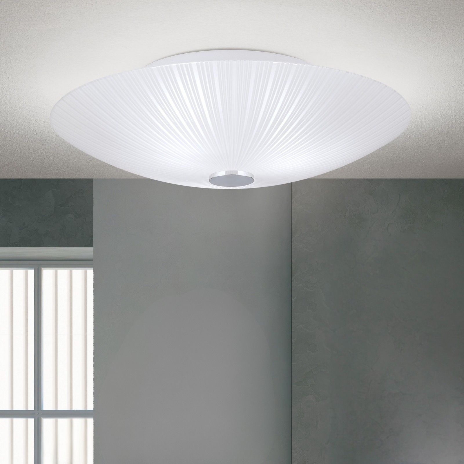 Ceiling light ERA, chrome, 40 cm