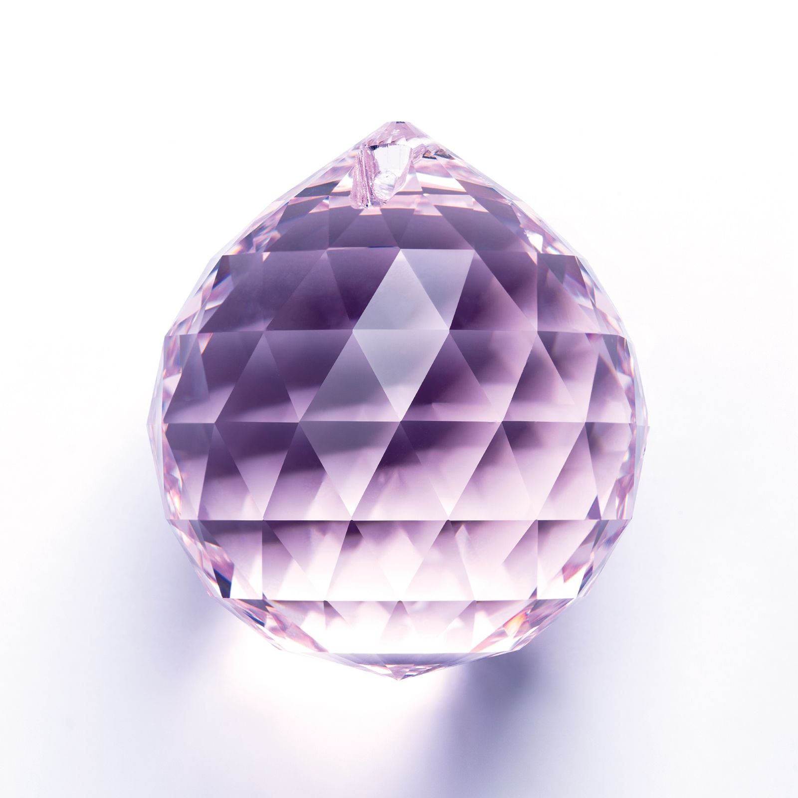 Chandelier crystal sphere STRASS® Swarovski® Crystal, 30mm, Pink