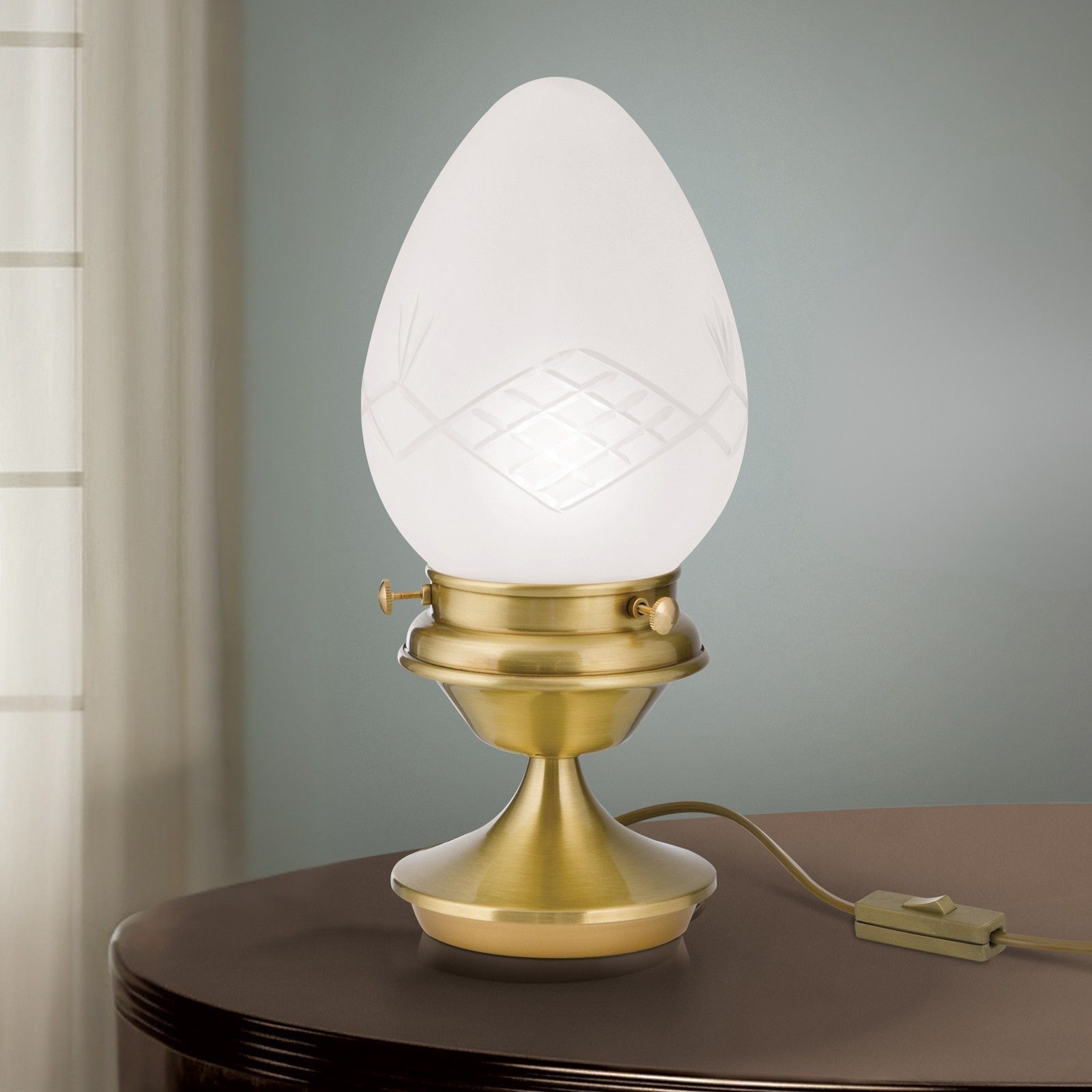 Stolní lampa BUDAPEST, bronz