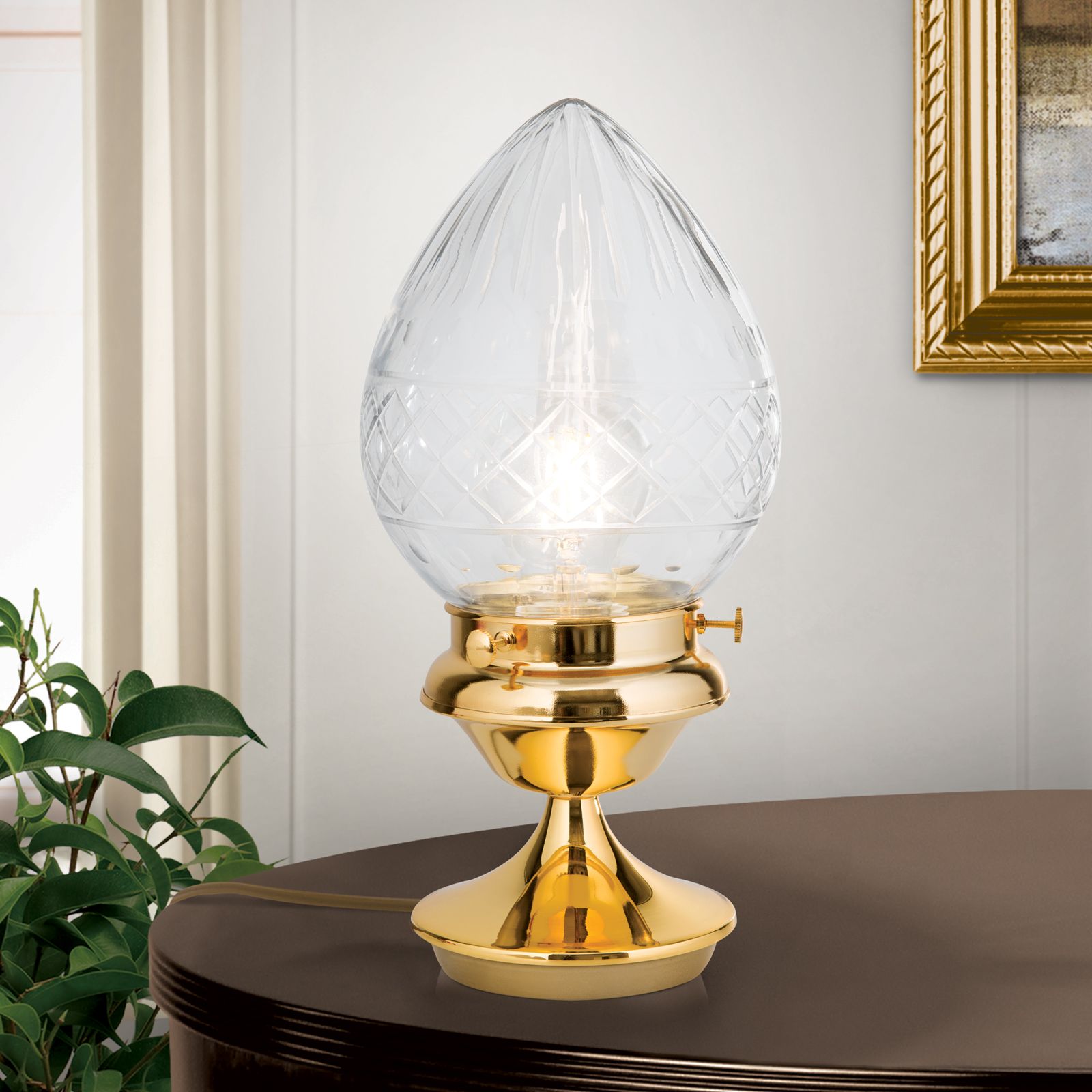 Tischlampe BUDAPEST, Gold