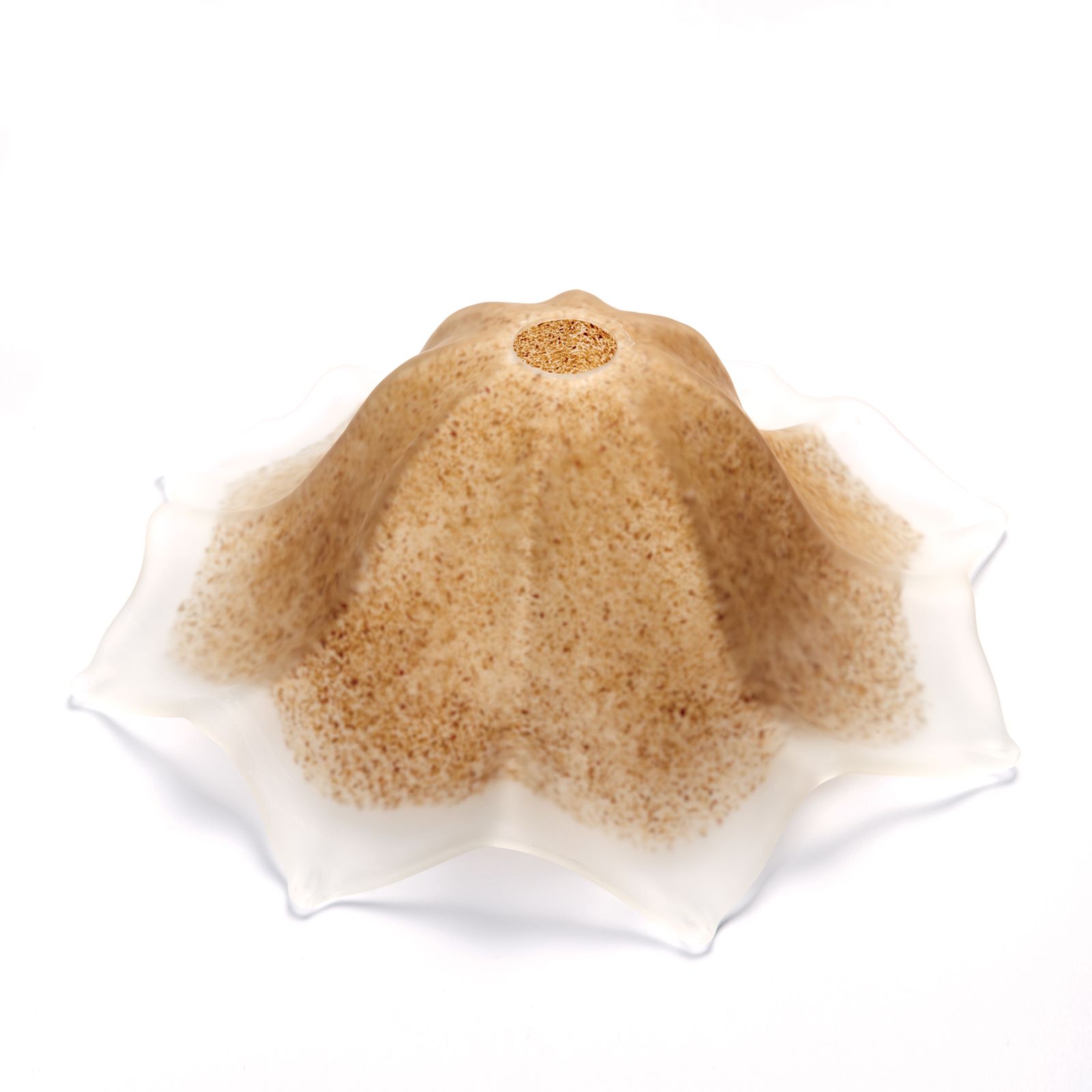 Glasschirm TOSCA 442, Amber-Murano