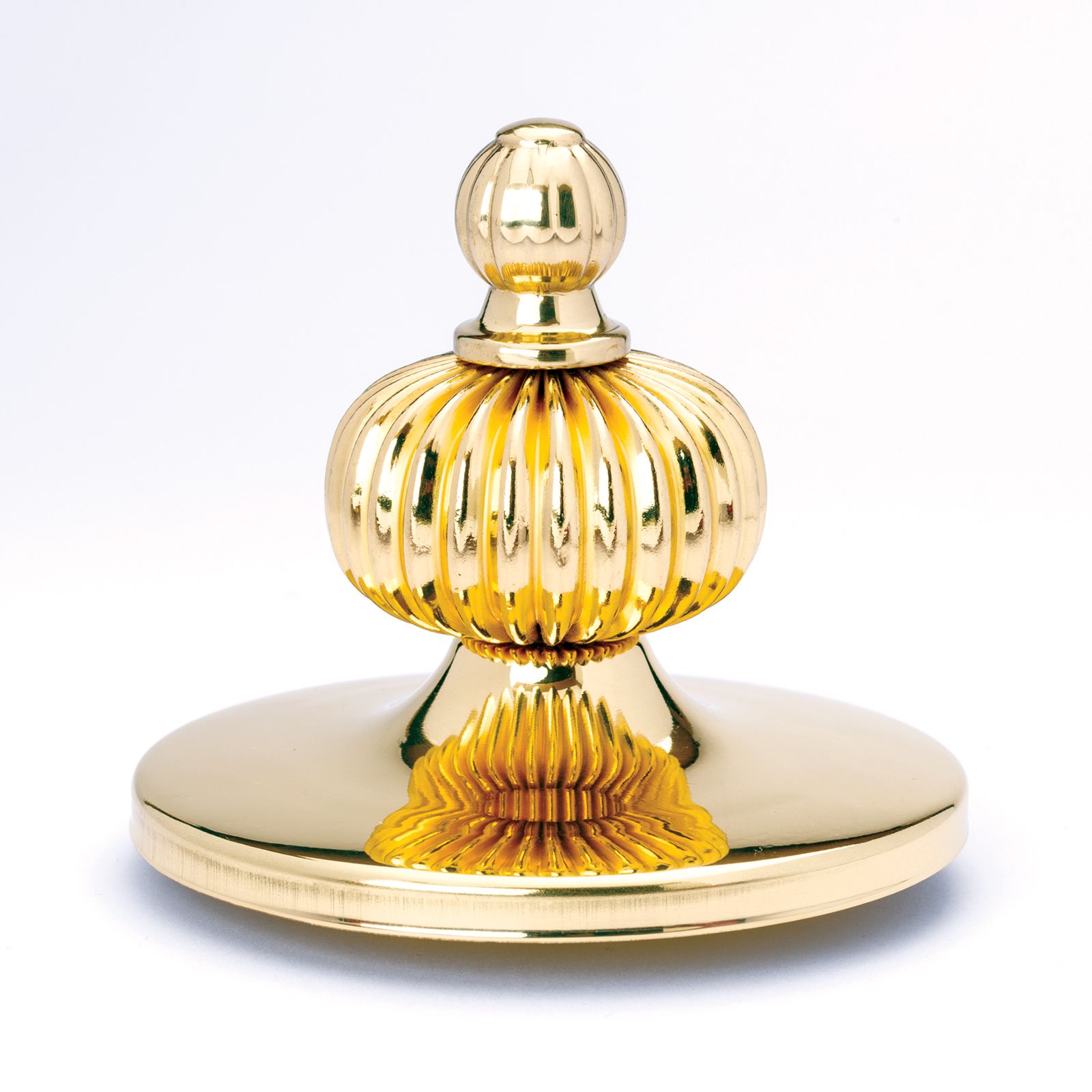 Zierspitze, groß, Messing