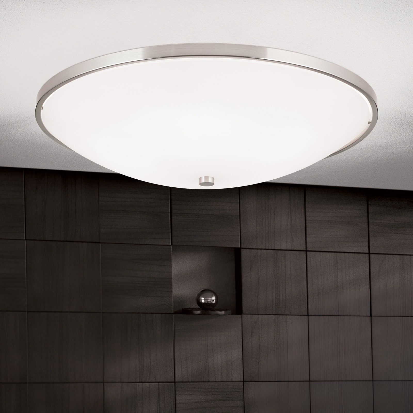 AIDA stropní svítidlo, saténové, 56cm