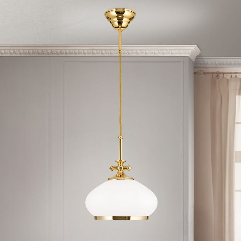 Hängeleuchte EMPIRE, Gold, 24cm