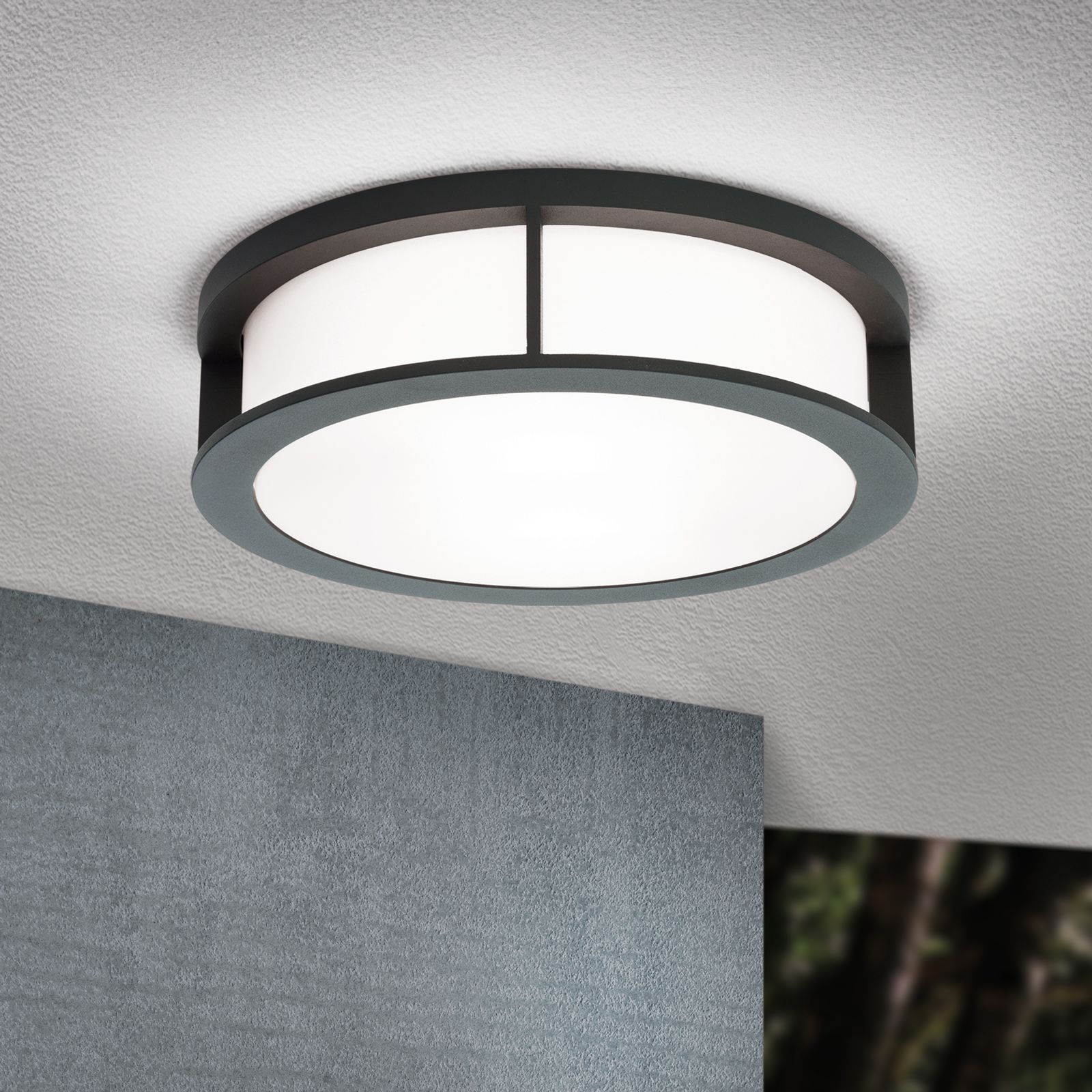 LED outdoor lamp HENRY, anthracite, 30cm