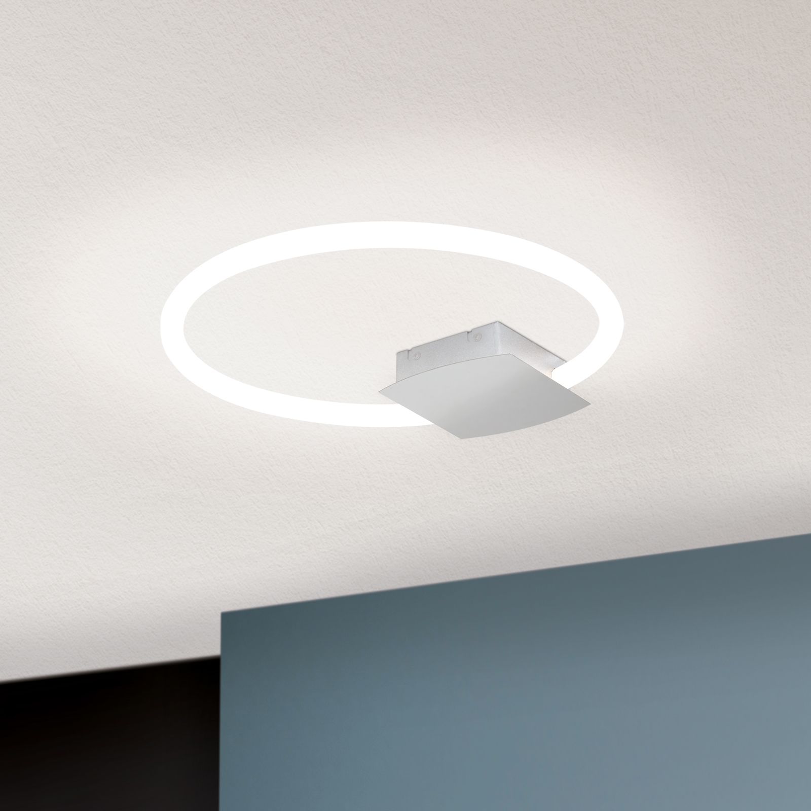 LED Deckenleuchte KARLSSON, 42cm, Chrom