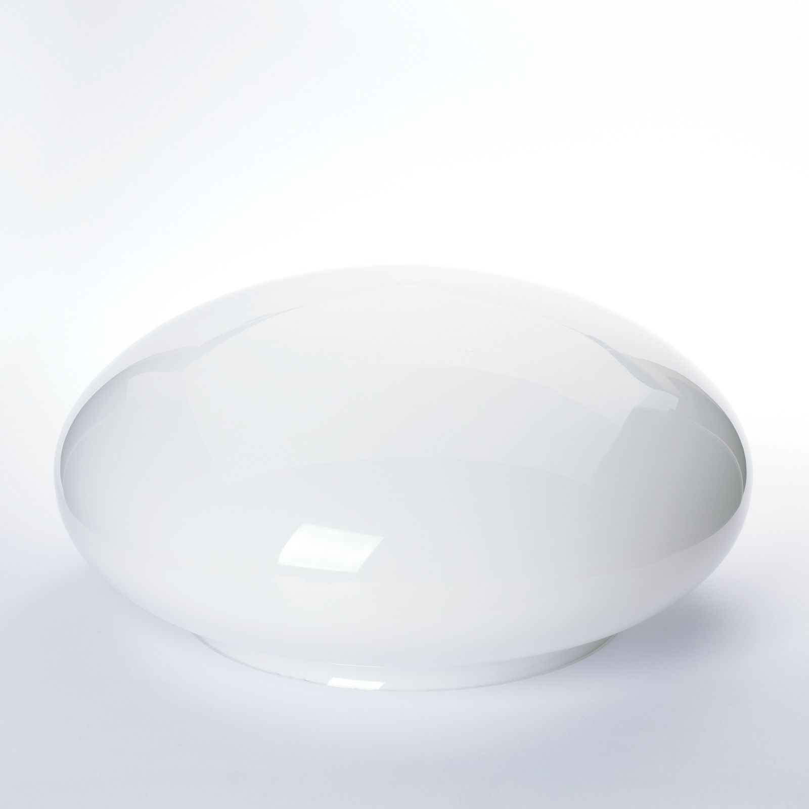 Glass lampshade 337, Ø 39 cm, Opal brill.