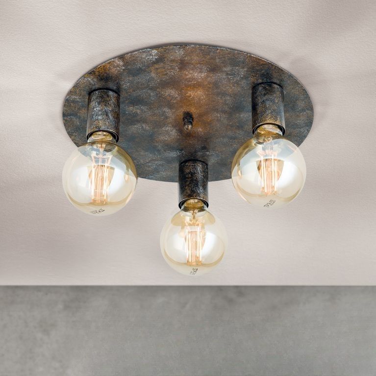 Deckenleuchte RETRO, 3-flammig, Vintage
