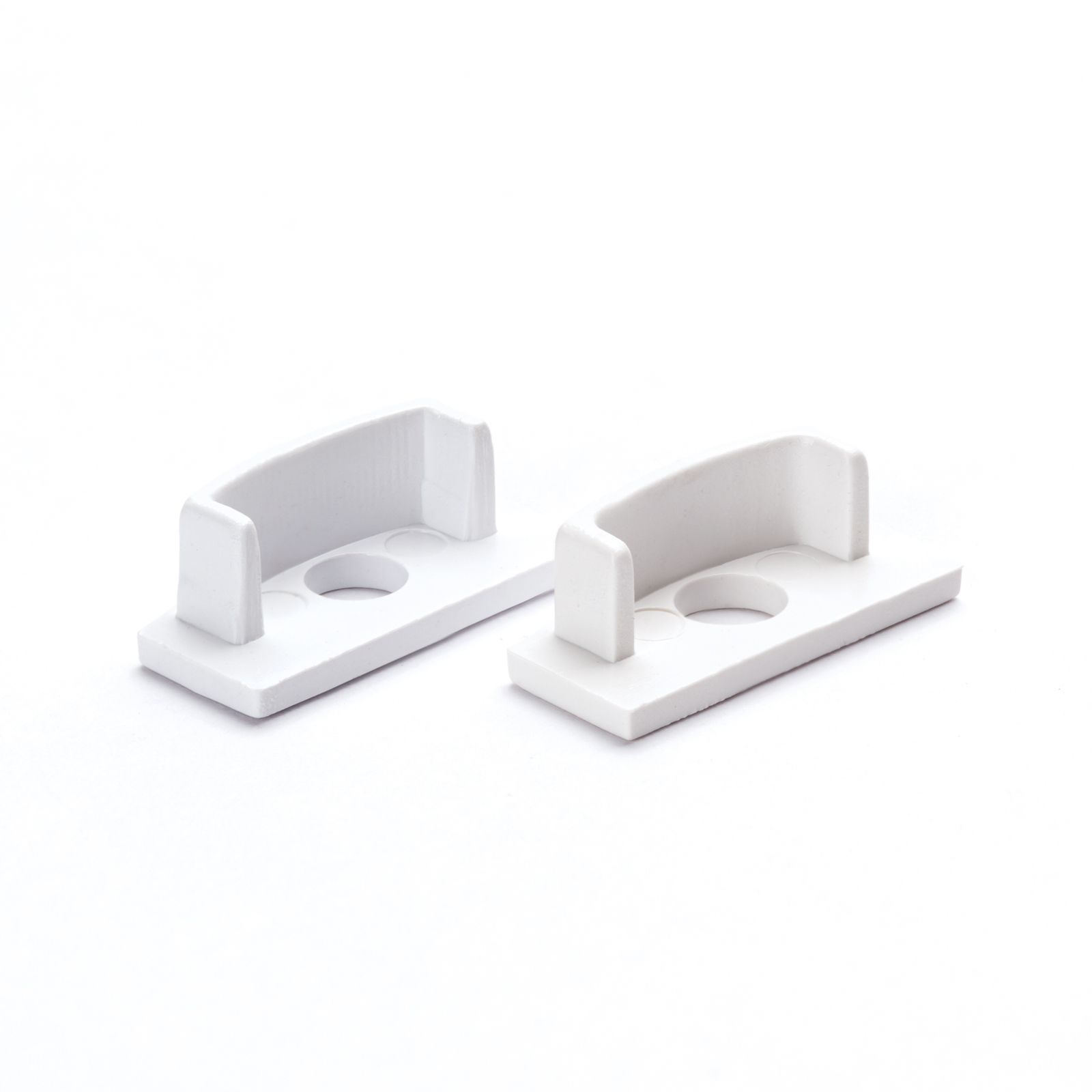 Aluminium profile end caps, 2 pieces