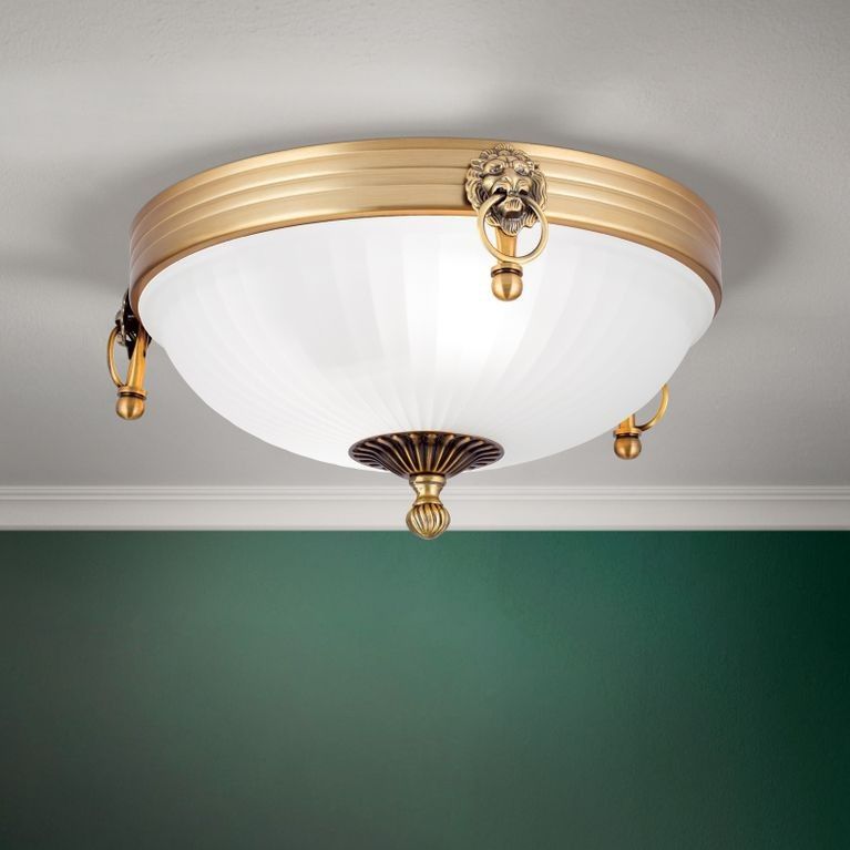 Ceiling lamp ROCCA, bronze, 31cm