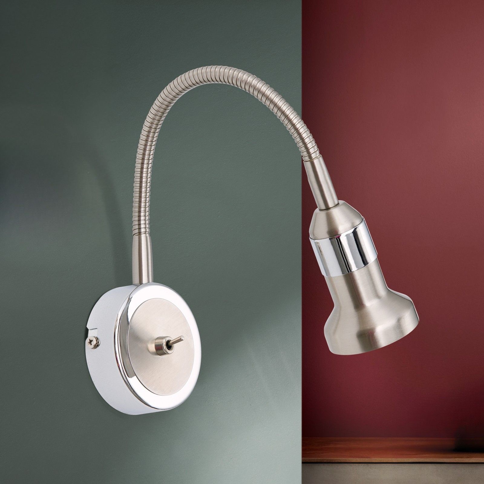 Strahler SEBA, 1-flammig, Satin