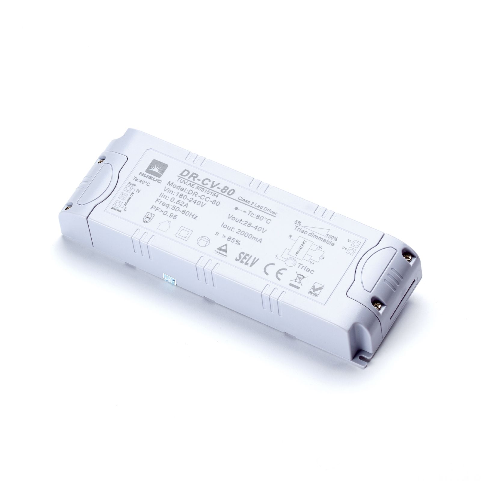 Driver 80c HUARUI DR-CV-80 80W 2000mA, dimmable