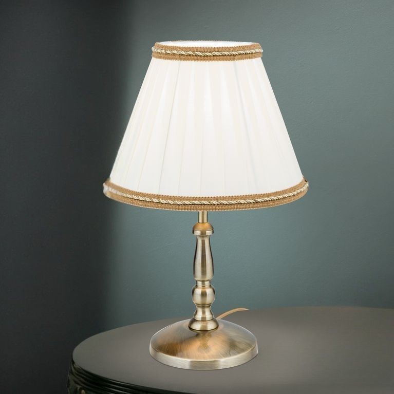 Table lamp TONIA, patina, H40cm