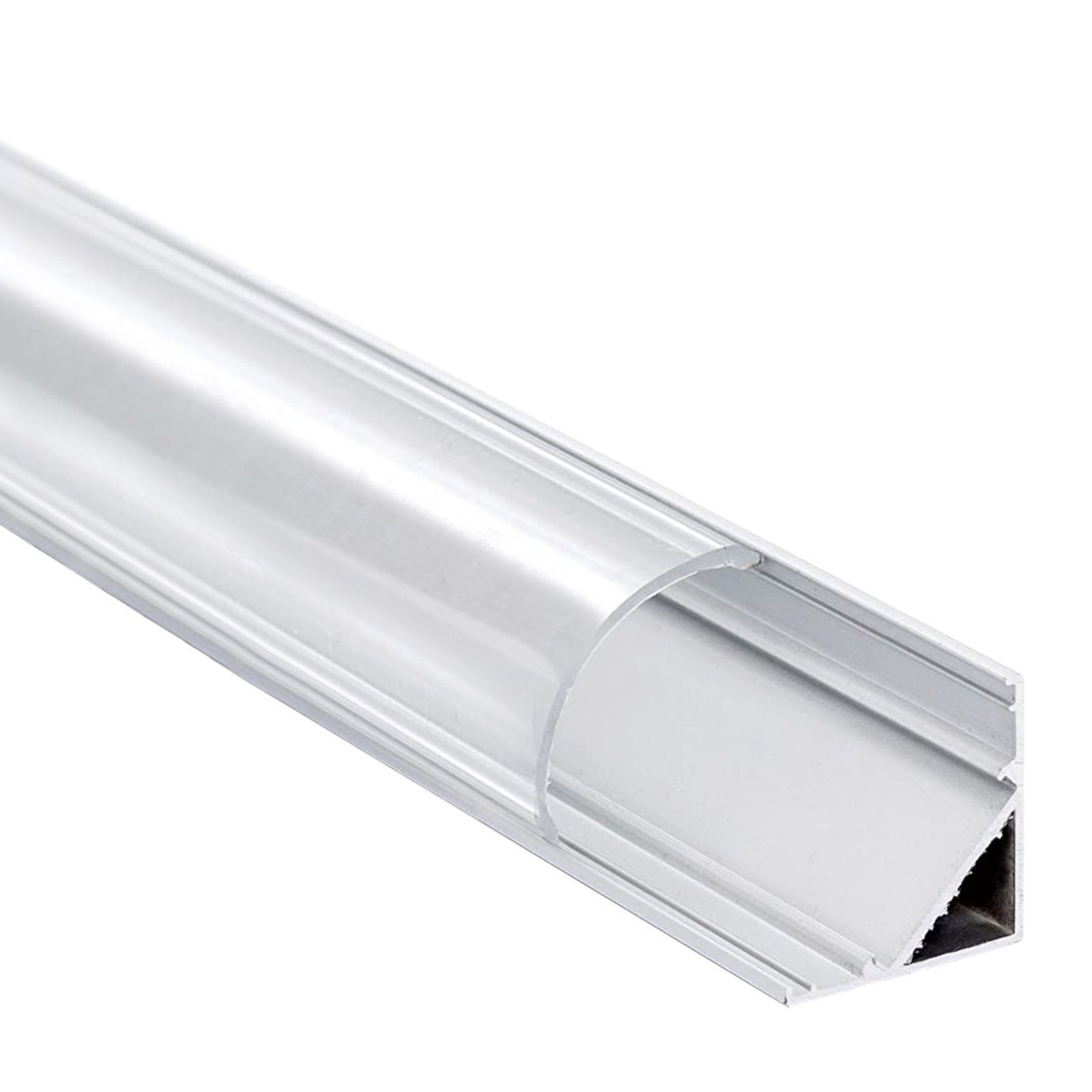 Aluminium-Profil für LED-Strips, Klar, 2 m, 2000 mm