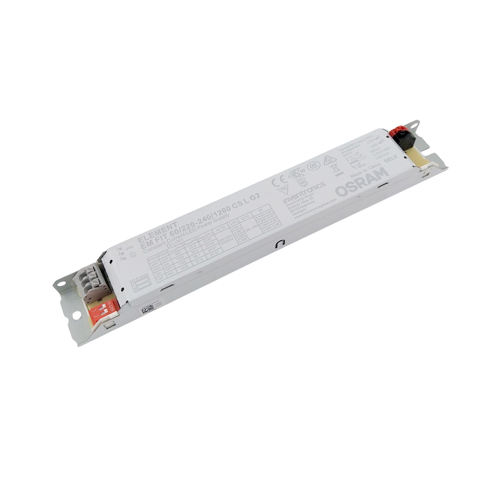 Driver 61a Osram EM FIT60/220-240/1200, 61 Watt, nicht dimmbar