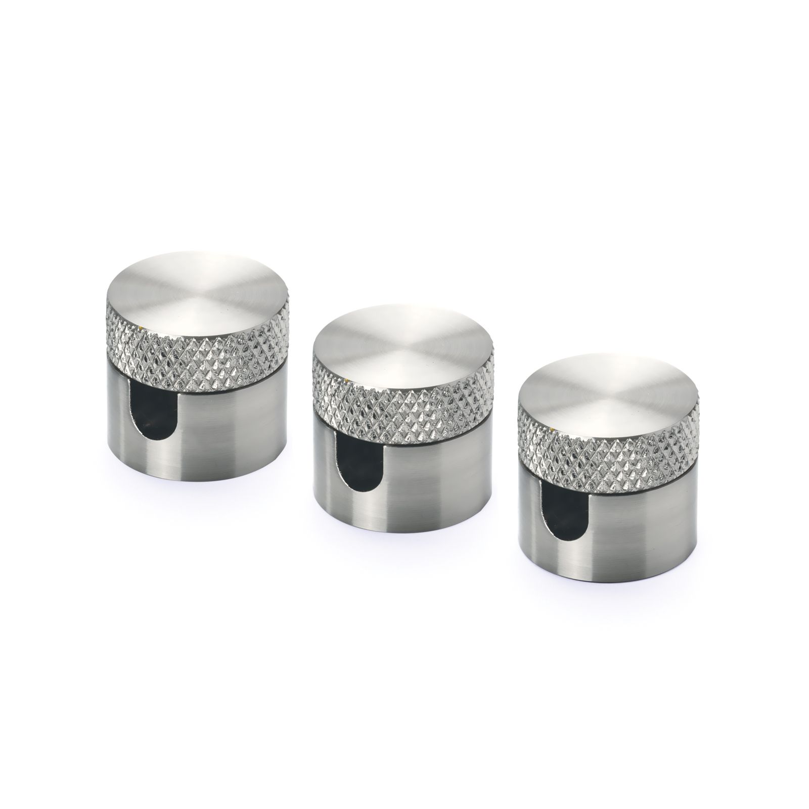 Wall and ceiling pin 885, 3 pieces, Ø 19 mm, chrome
