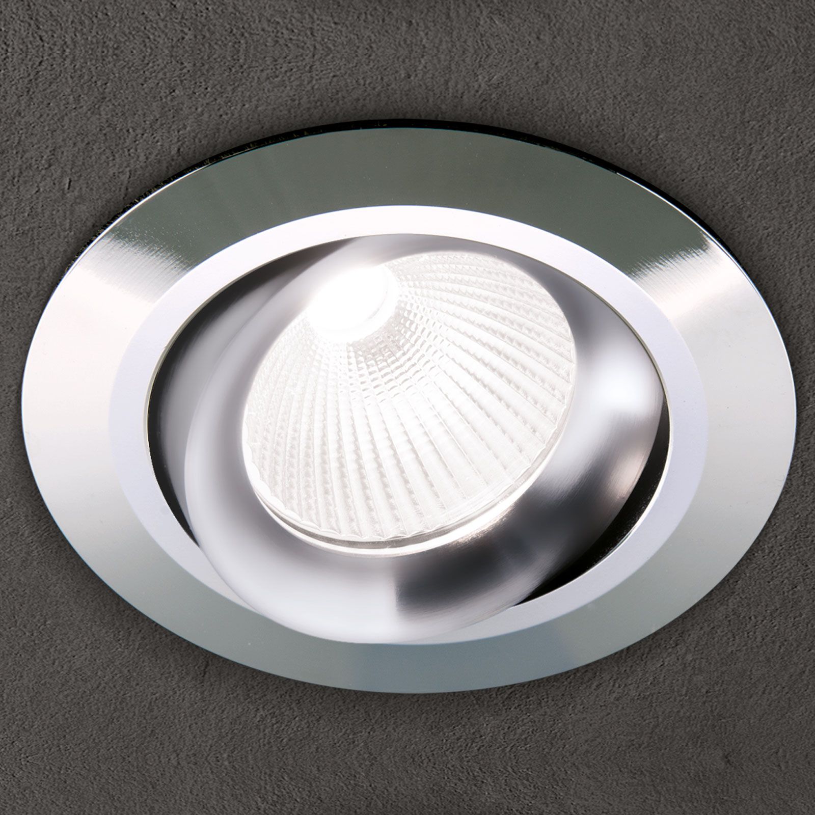 Einbaurahmen CHOICE, Chrom, rund