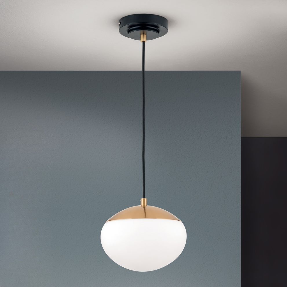 Pendant lamp JOSEPHINE, Ø 18cm, black