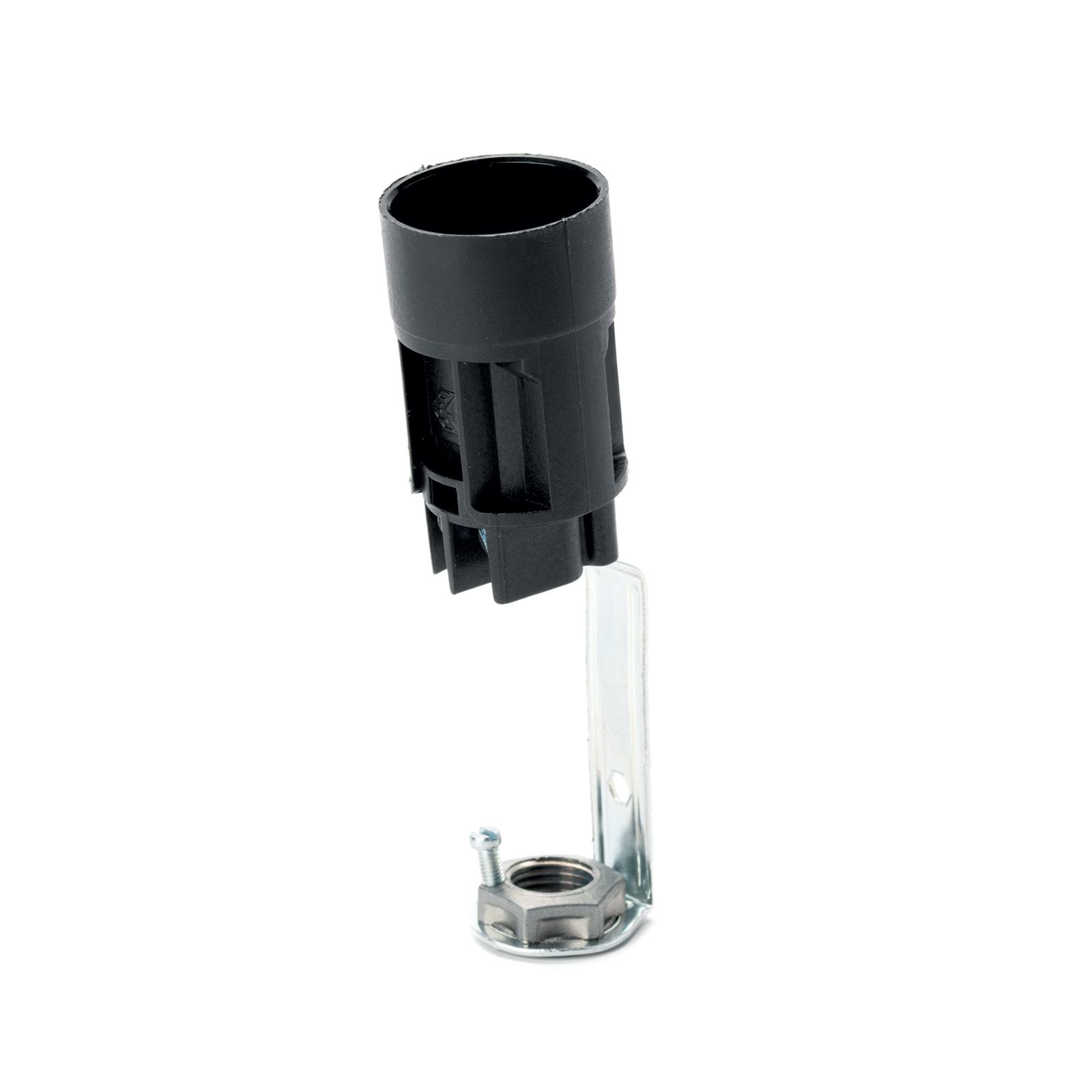Lamp holder E14 socket, black