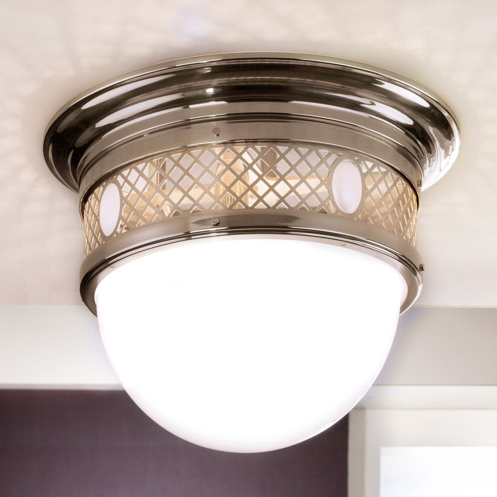Ceiling Light ALT WIEN, Antique Brass finish, 39cm