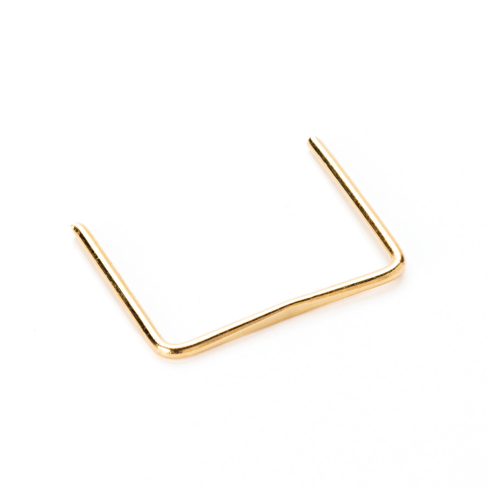 Hook long for chandelier crystal, gold