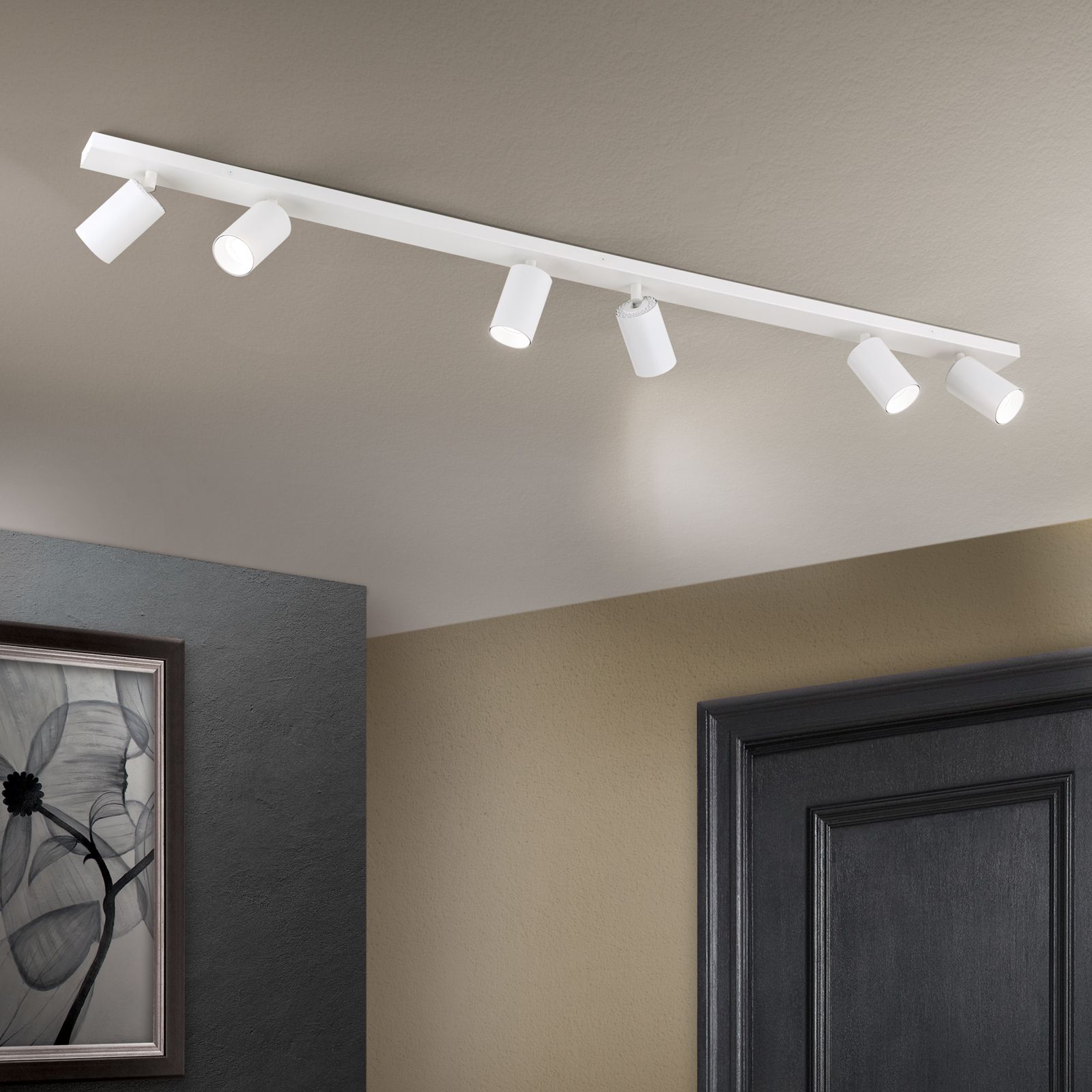 Strahler SEAN, 6-flammig, Weiß