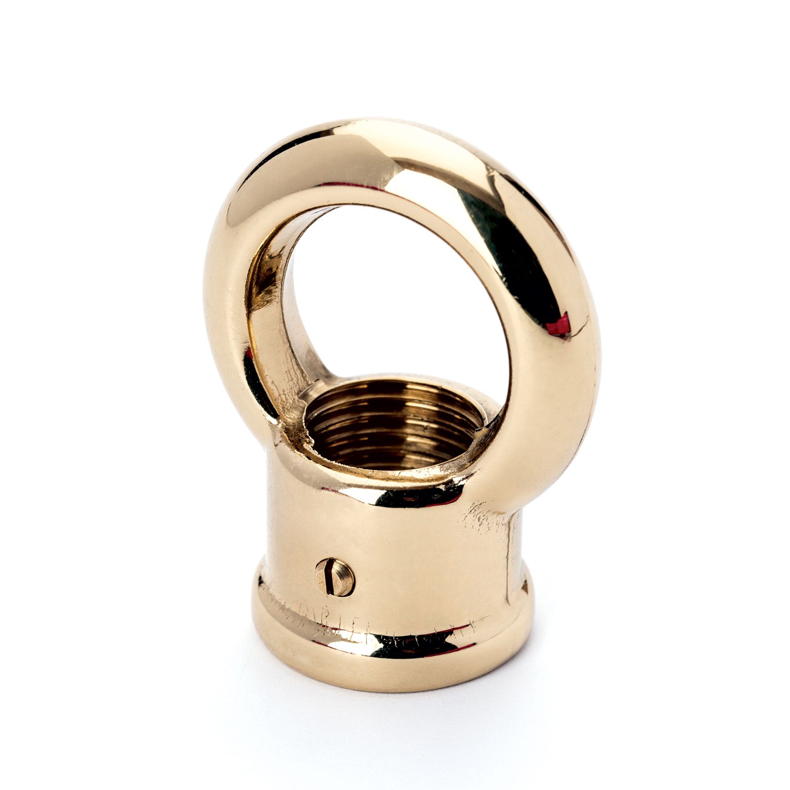 Ring nipple with 1/4" thread, brass
