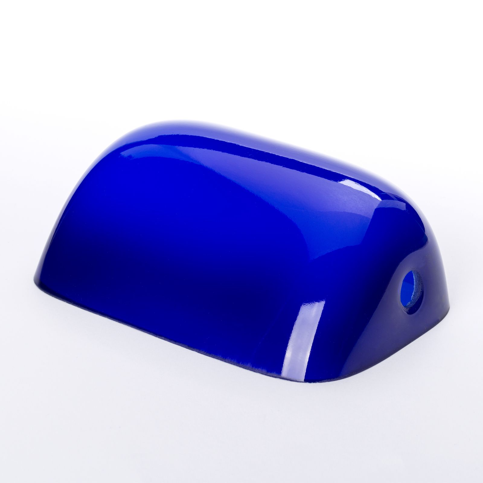 Glass lampshade BANKERSLAMP 4-586, blue