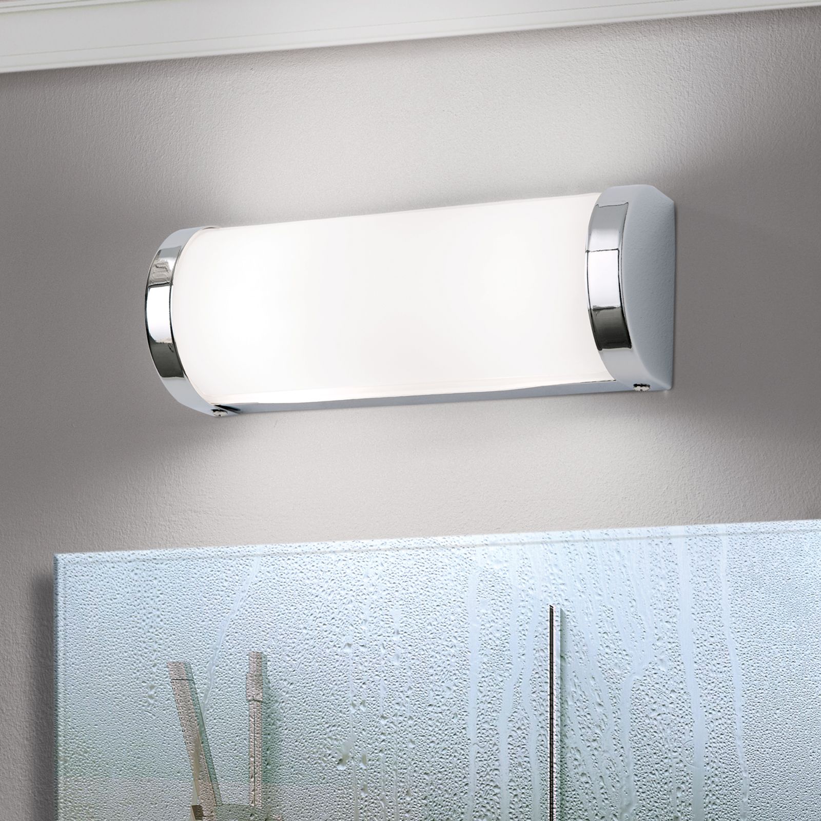 Spiegelleuchte TEA, Chrom, 25cm