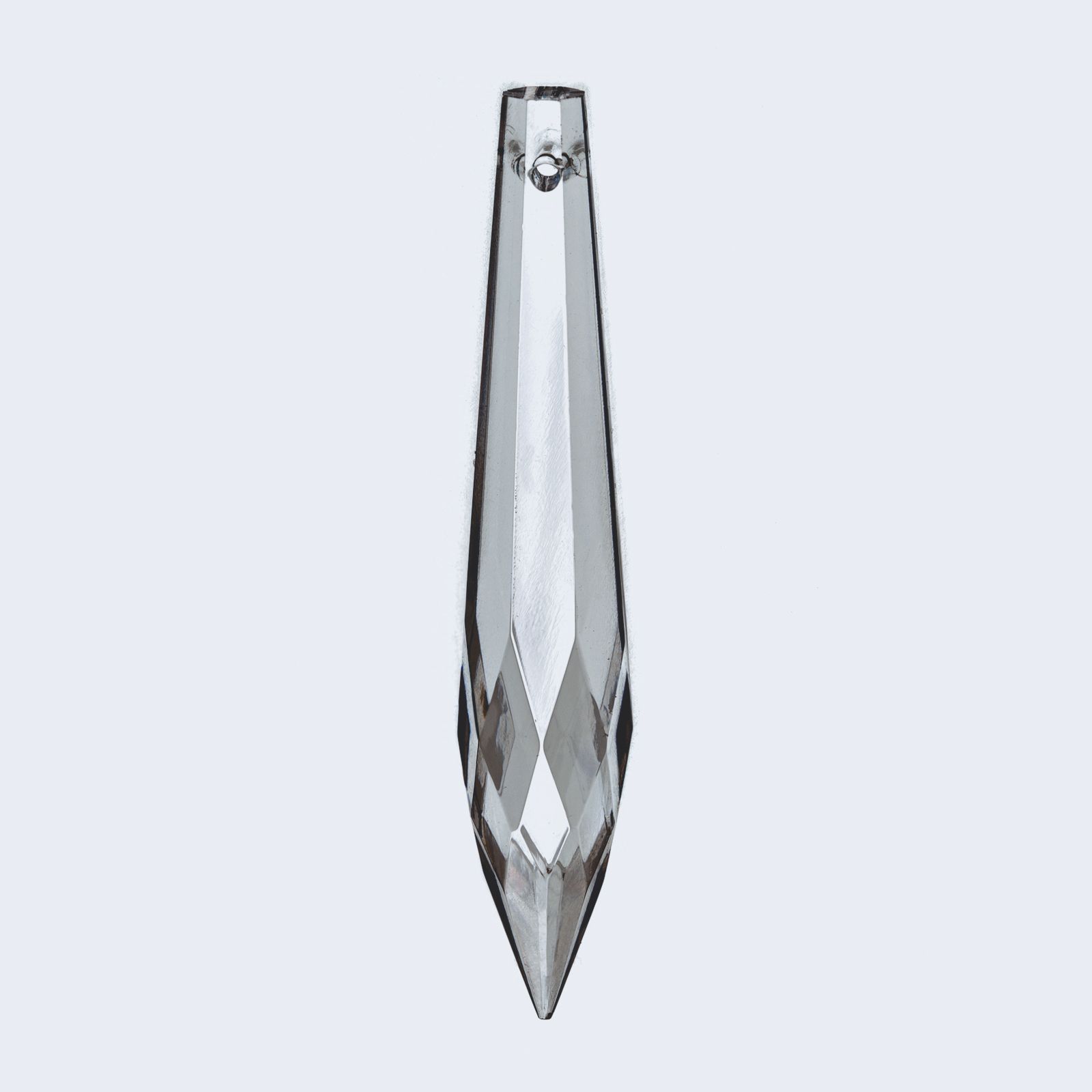 Glasbehang Spitzstein aus Pressglas, 63mm