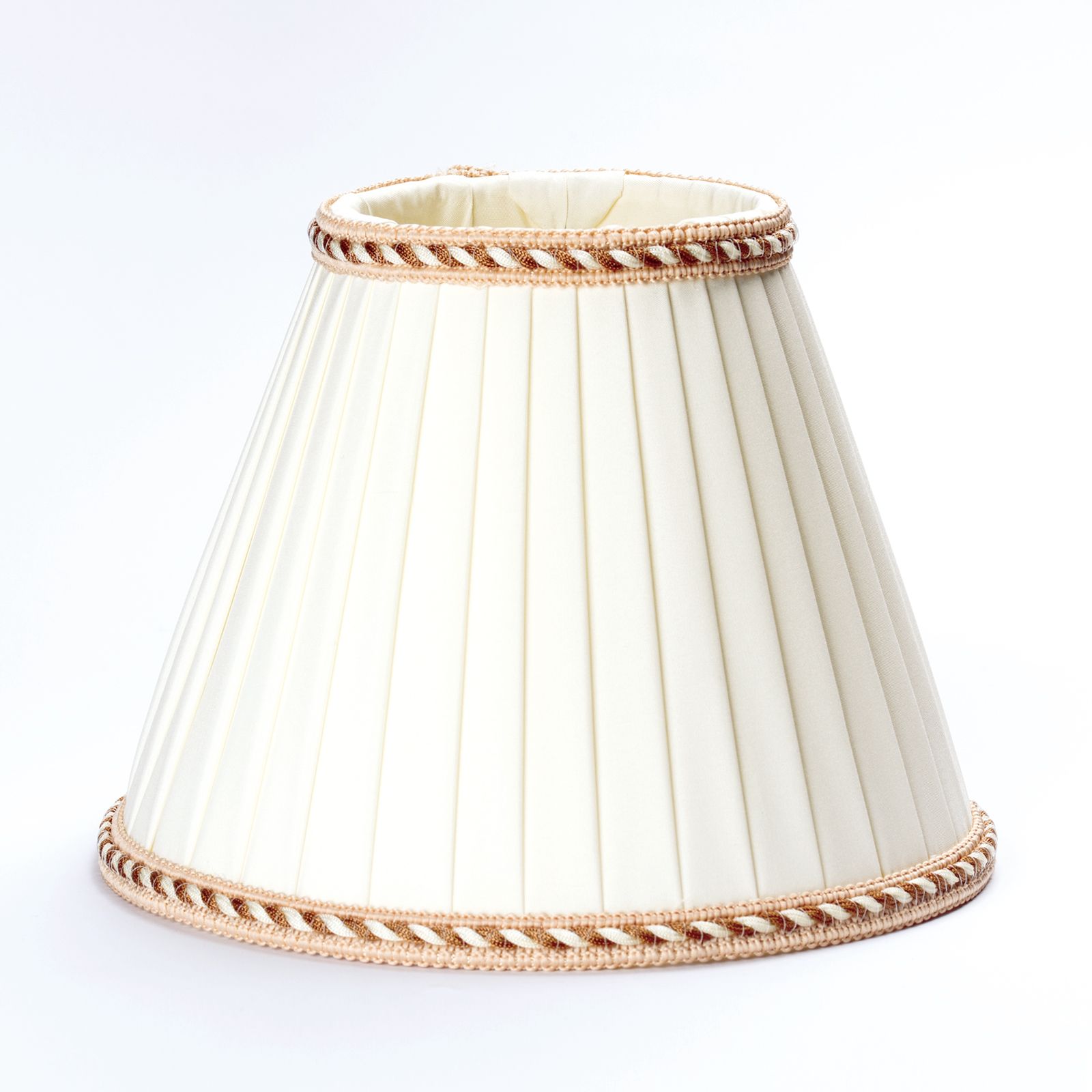 Lampenschirm FONSA 4-1048, Ø 180 mm, Creme-Weiß