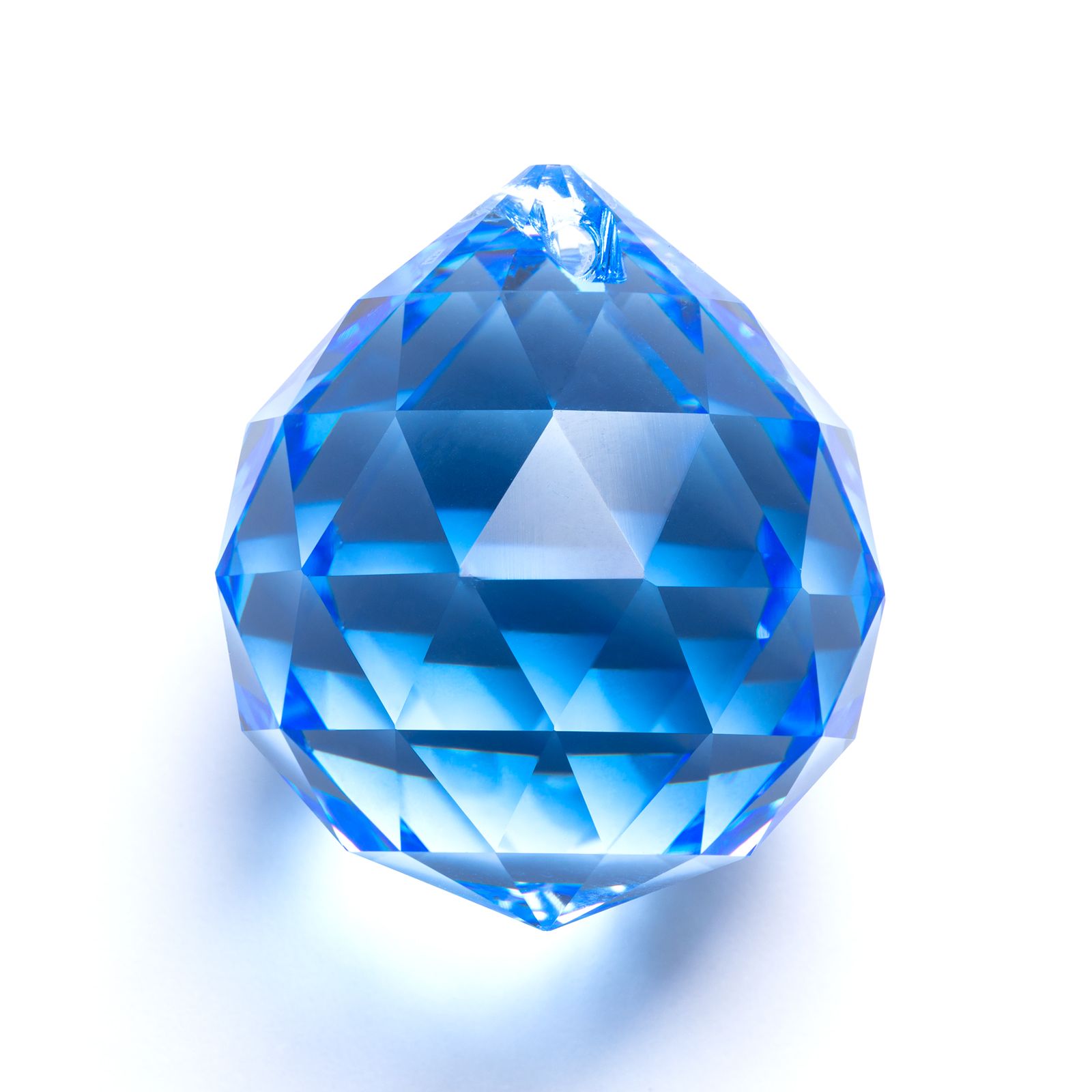 Kristallbehang Kugel STRASS® Swarovski® Crystal, 30mm, Blau