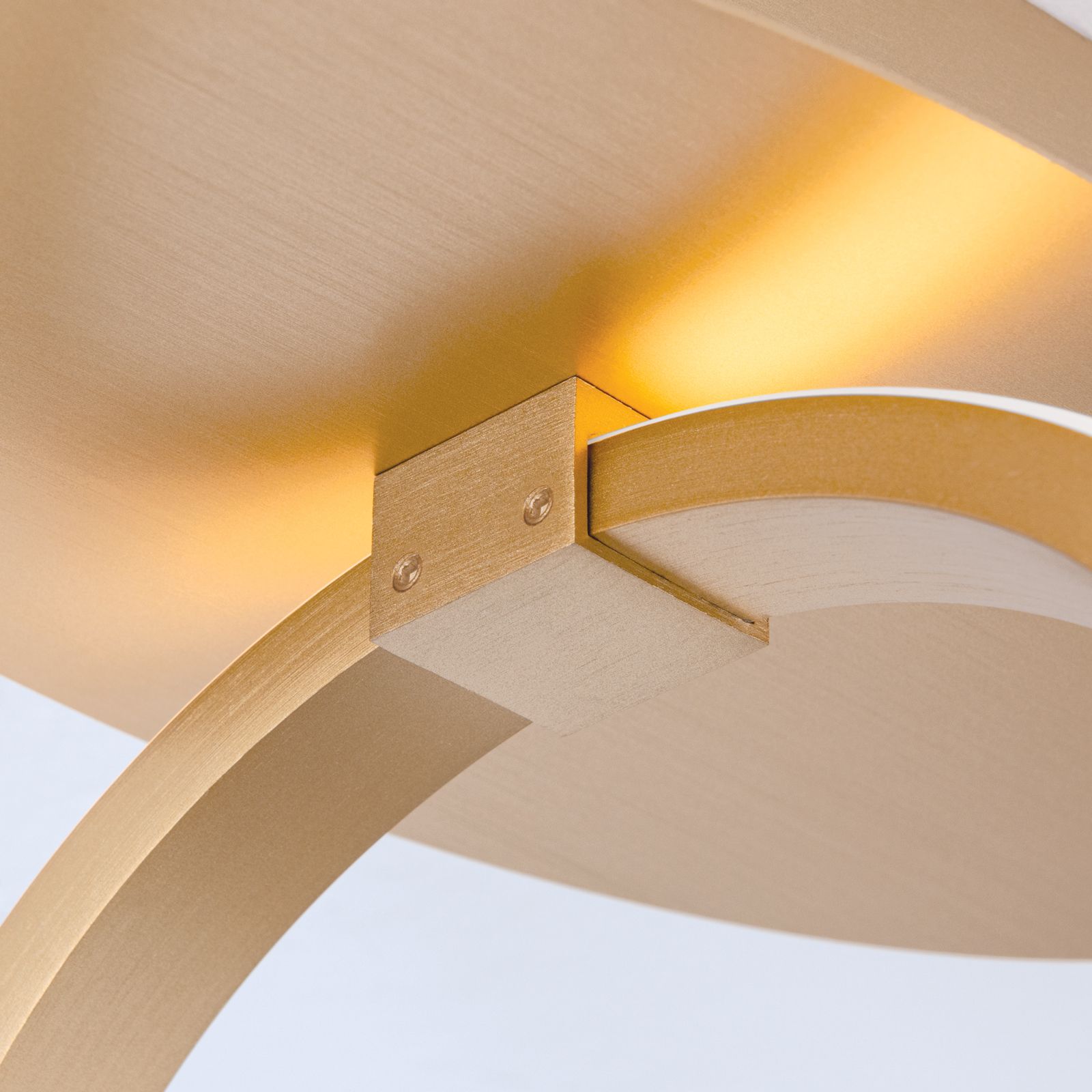 LED ceiling chandelier CIRCUS, matt brass | Brushed Brass 