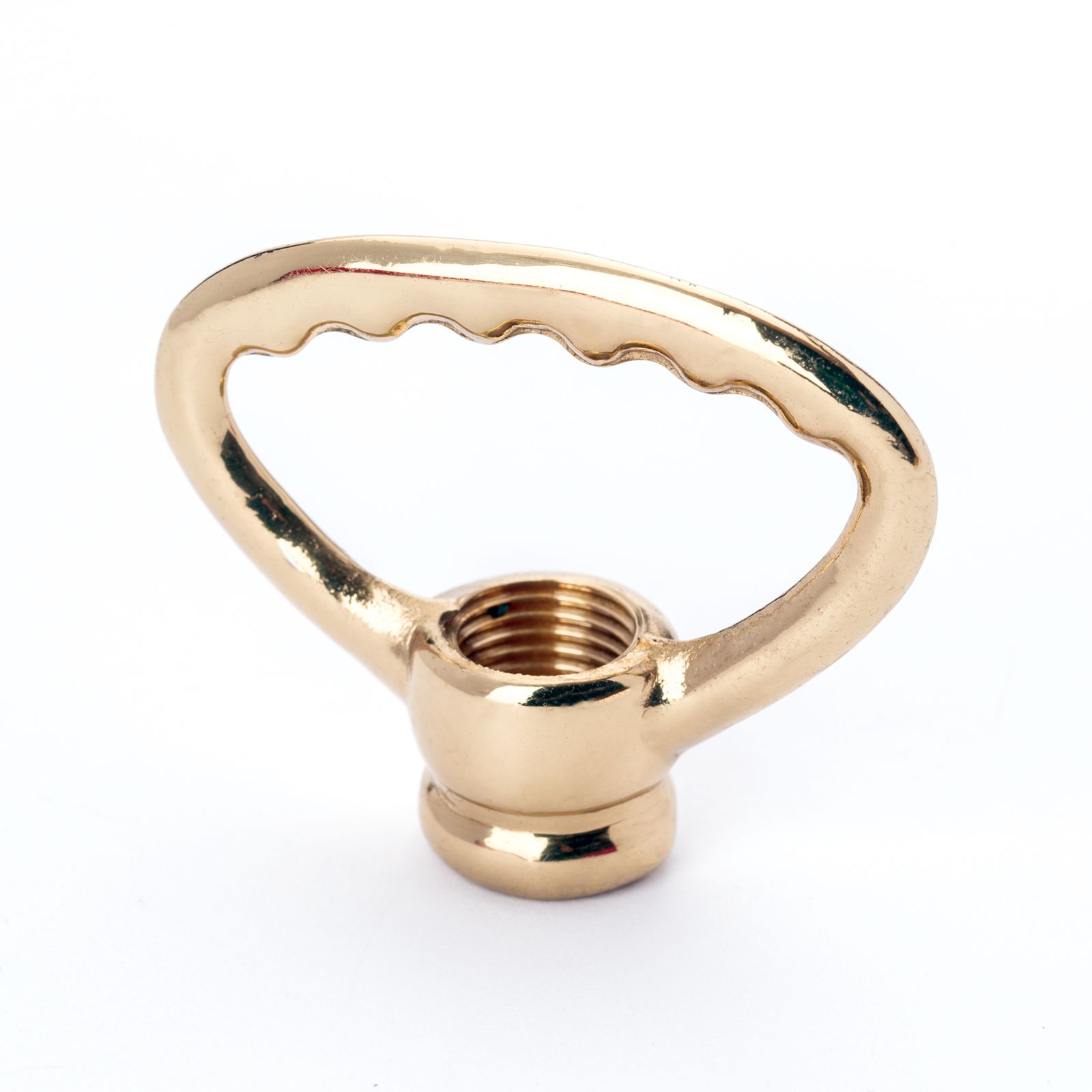 Centering ring nipple, thread M10x1, brass