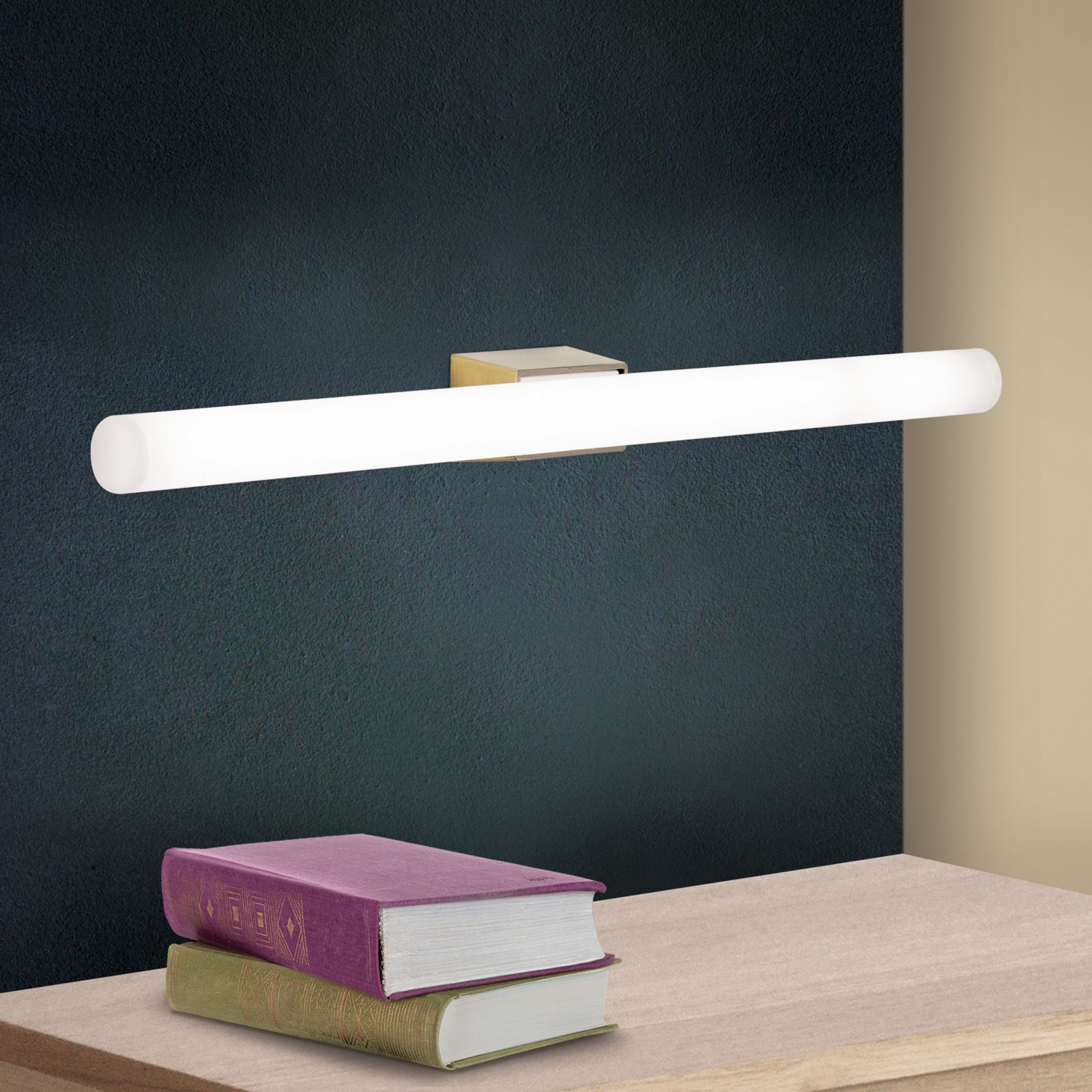 LED Wandleuchte VISAGIST, Altmessing