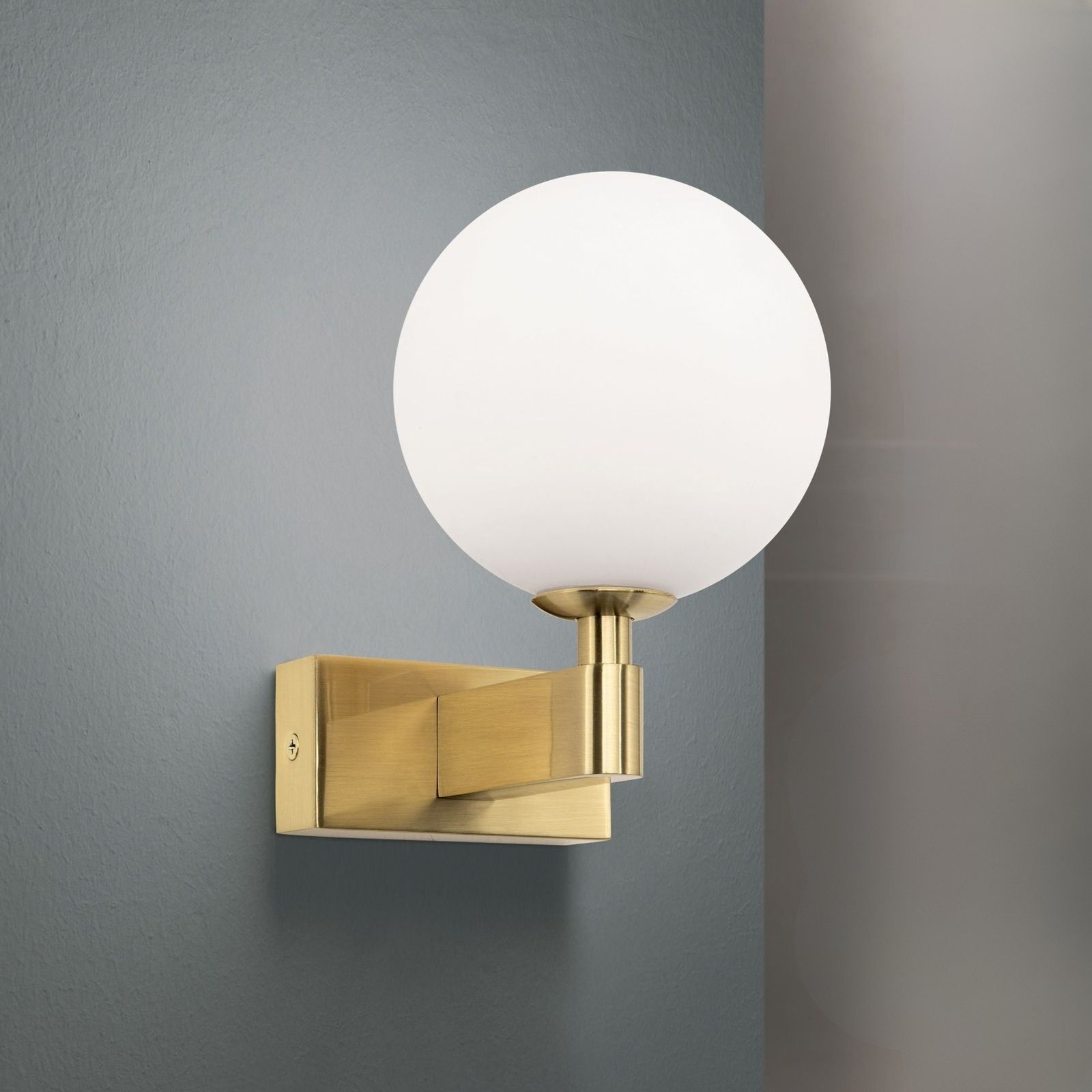 Wandleuchte MARA, Messing matt