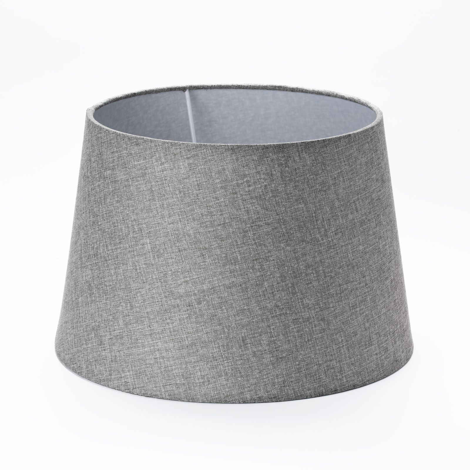 Textile shade ORCHID 4-1226, height 230 mm, grey