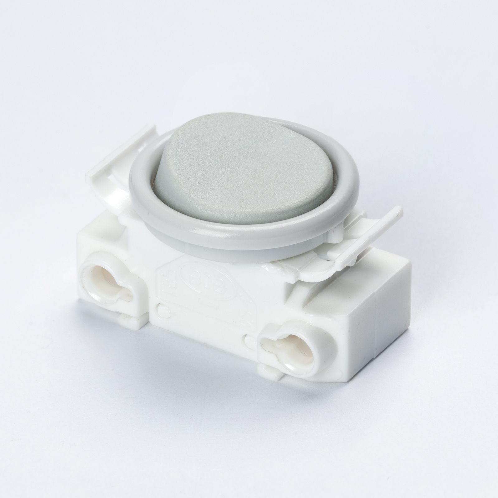 Rocker switch BJB 43.409, 1-pole, 250V, grey