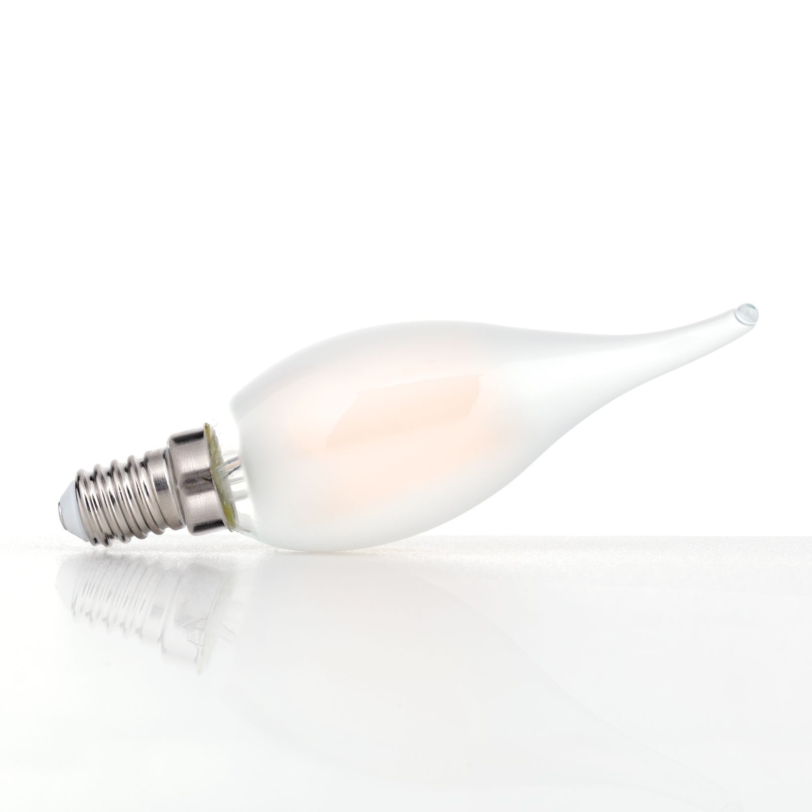 LED Candle Gust of Wind, E14, 4,5W, matt