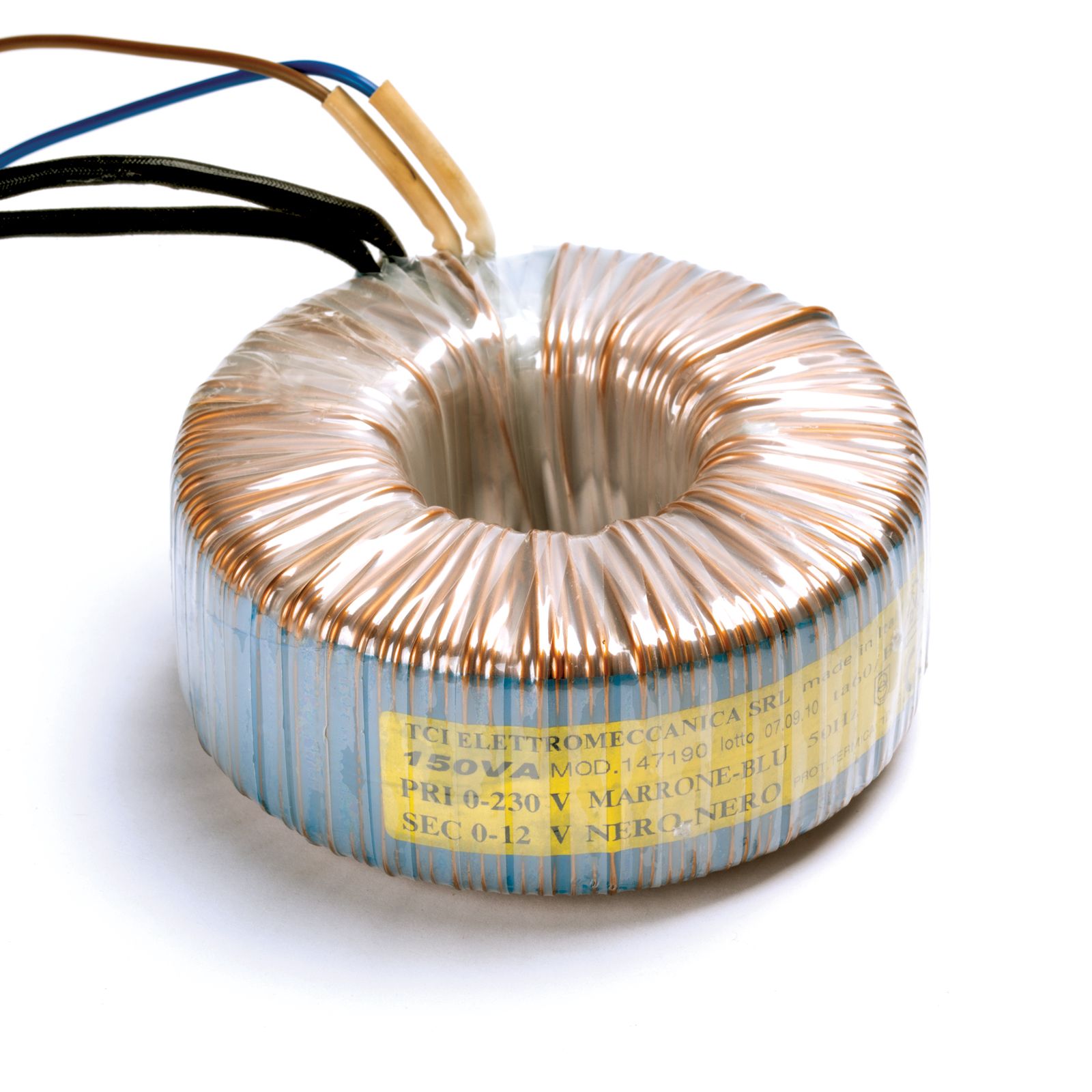 Toroidal transformer 150VA Mod. 147190, dimmable