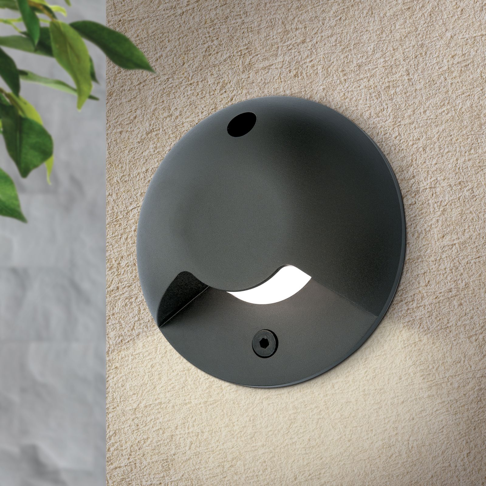 LED recessed outdoor wall lamp CONRAD