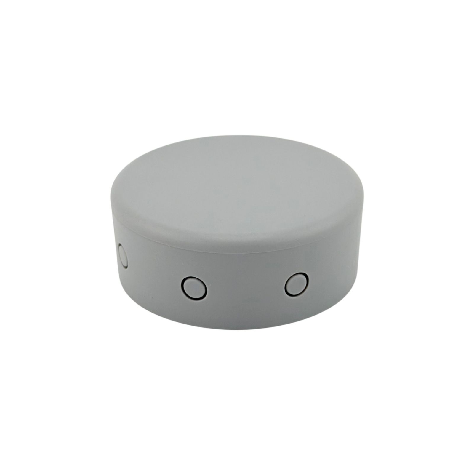 Junction box, PVC, Ø 70 mm, grey