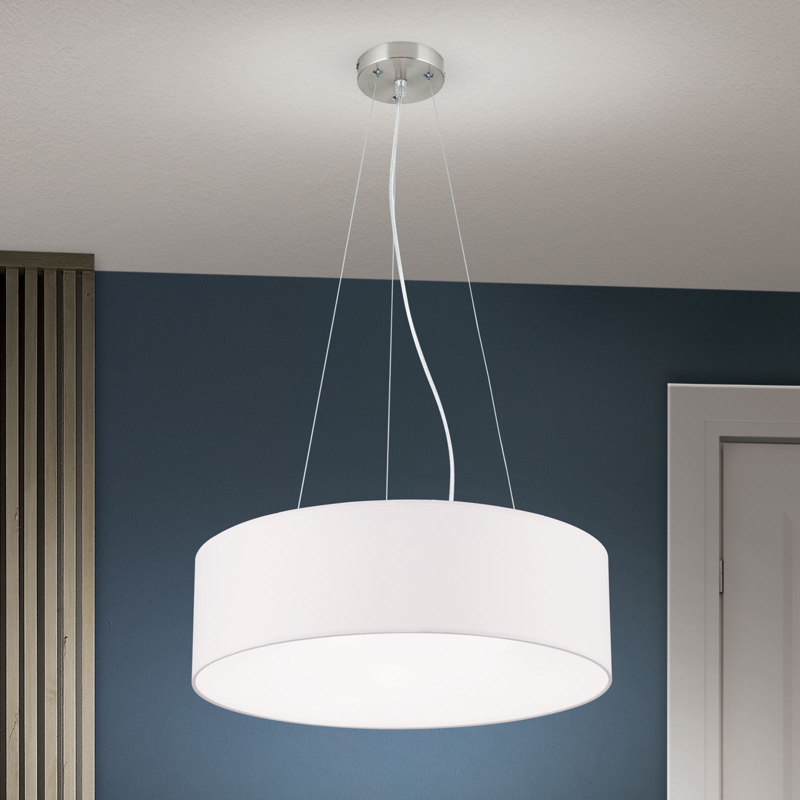 Pendant lamp UFO, white