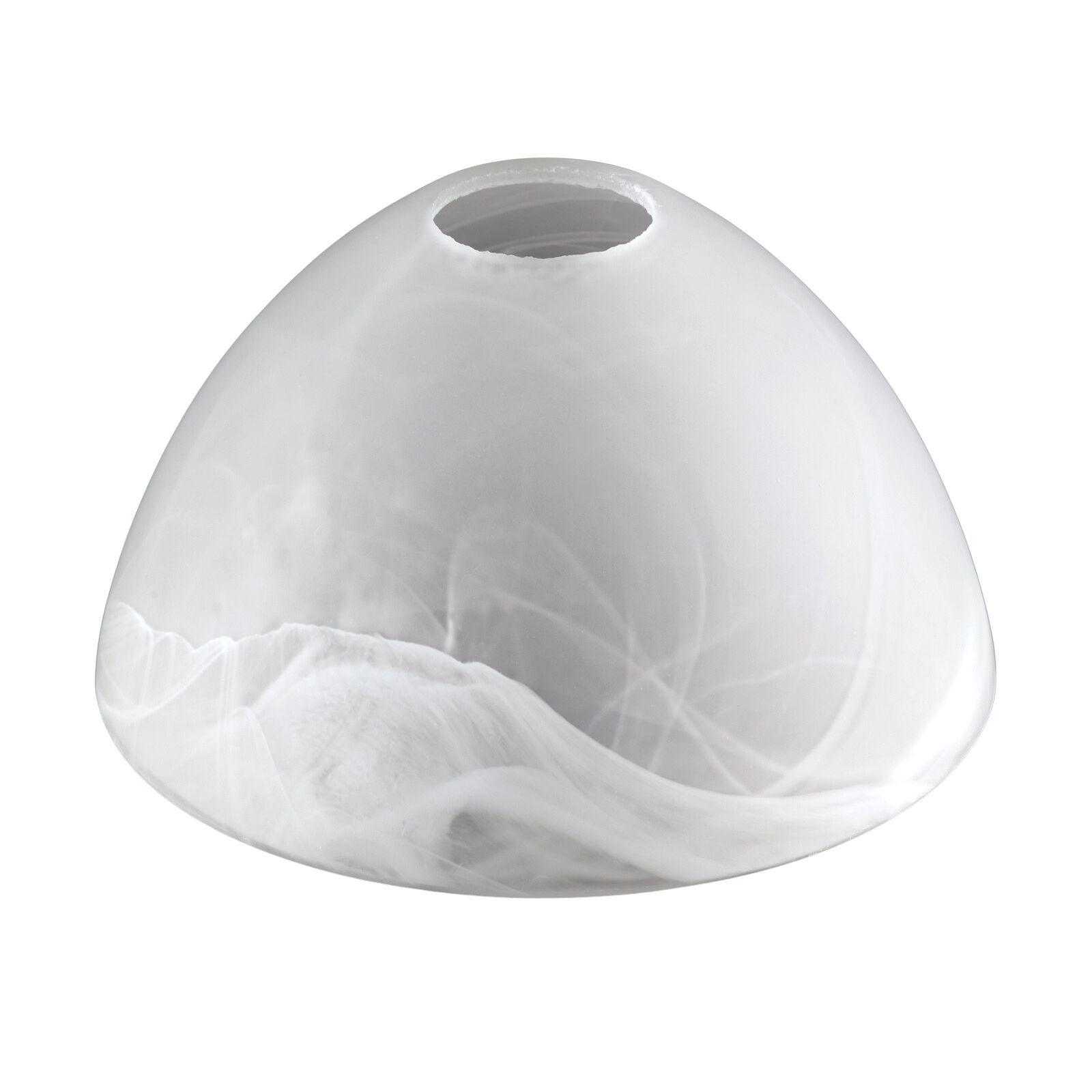 Glass lampshade 2-1133, Ø 170 mm, Alabaster