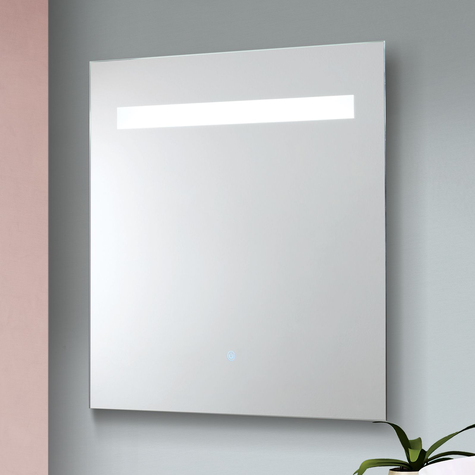 Mirror FAME with LED lighting, touch dimmer