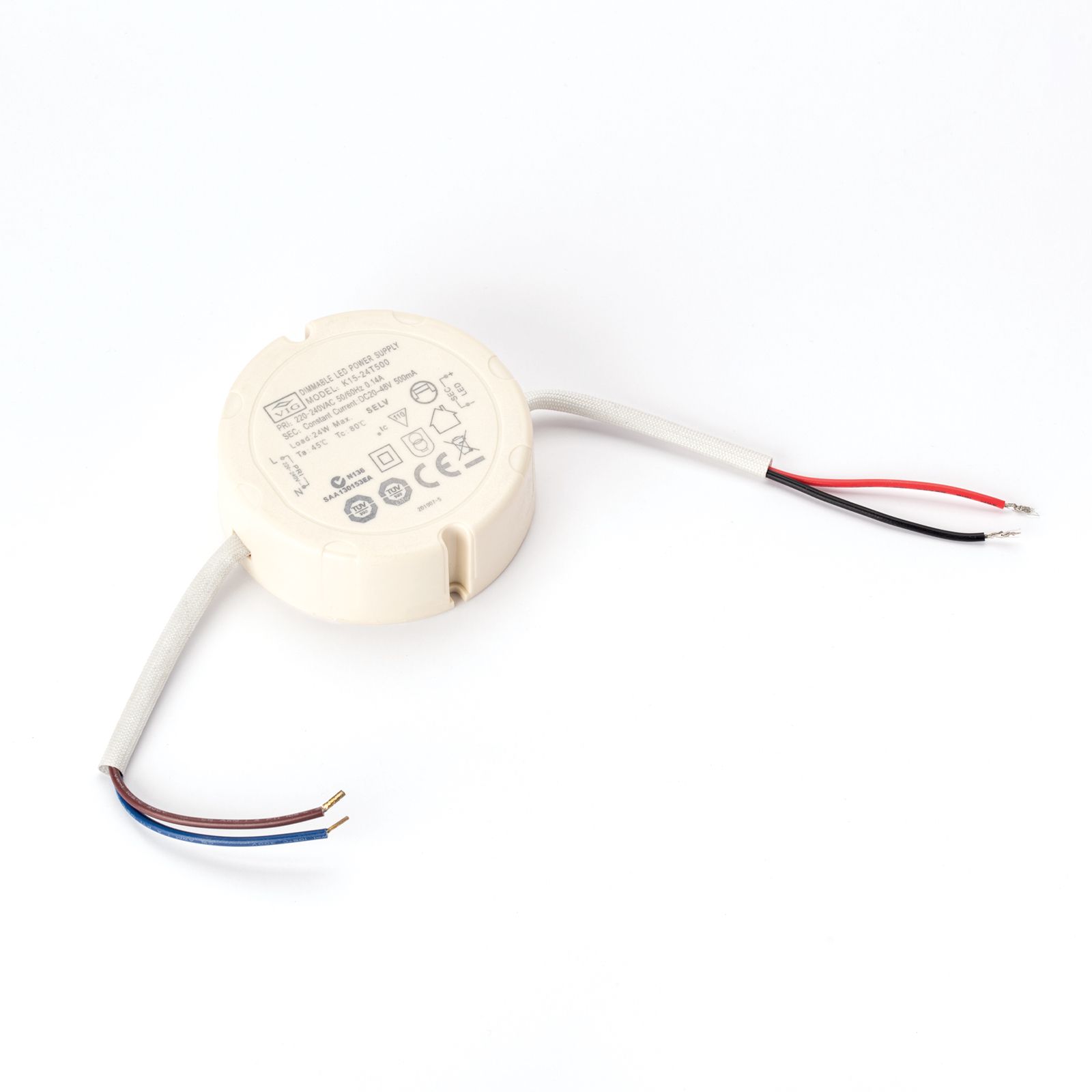 Driver 24d VIG K15-24T500 500mA 24W, dimmable