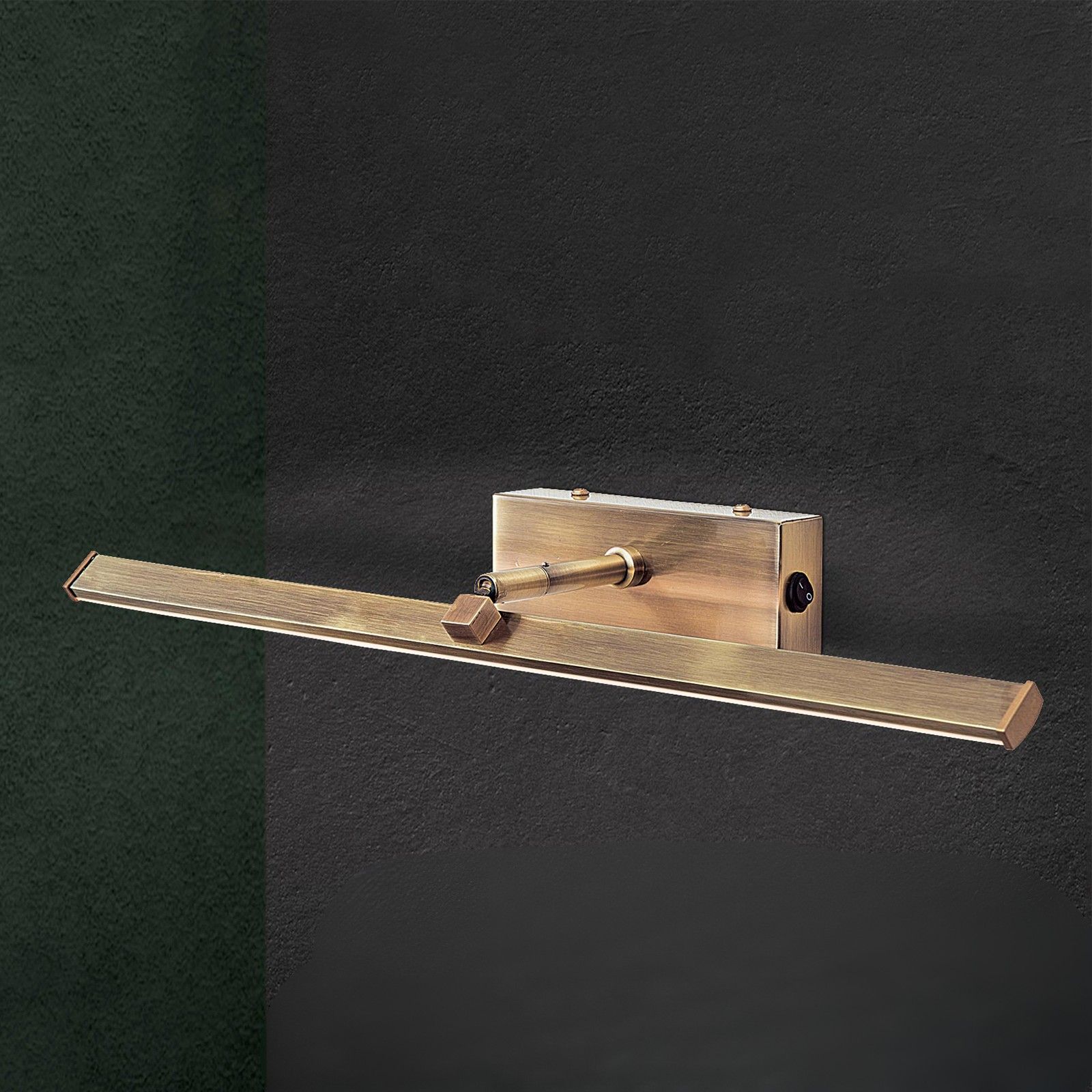 LED Bilderleuchte PUBLIO, Patina, 50cm