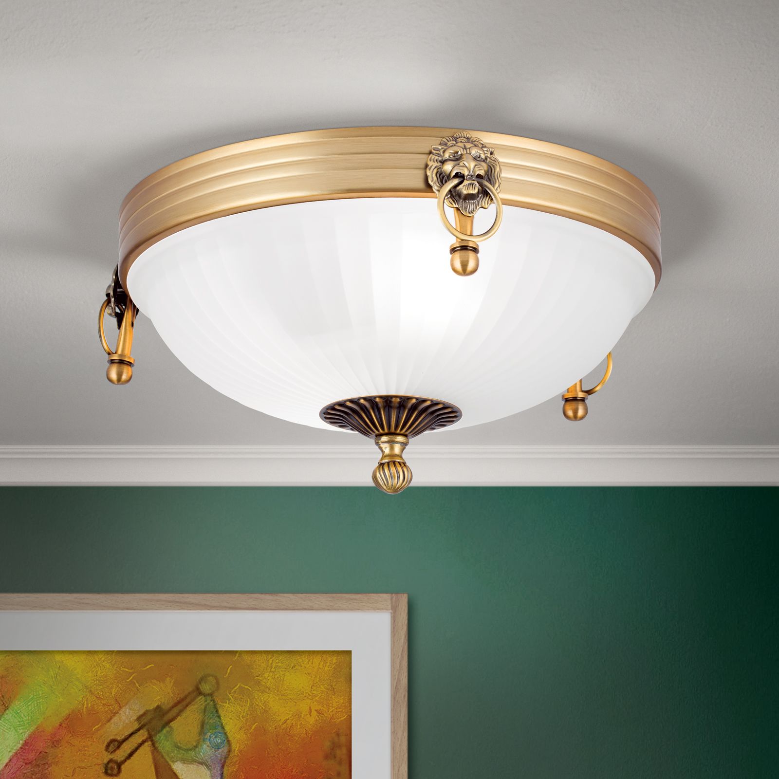 Deckenleuchte ROCCA, Bronze, 31cm